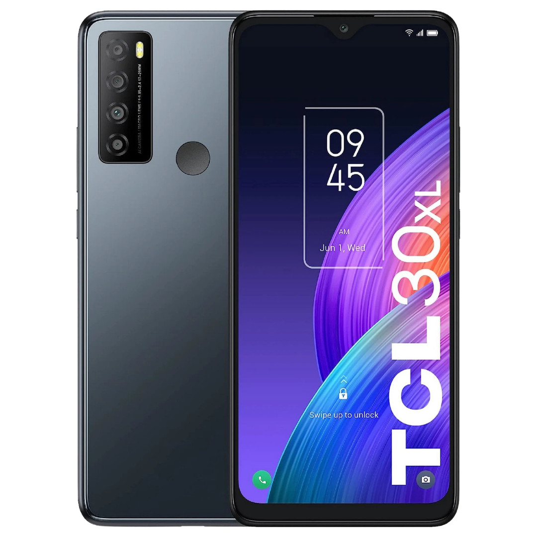 TCL 30 XL Smartphone 6.82″ HD 64GB 4G LTE Android TracFone 50MP Quad Camera