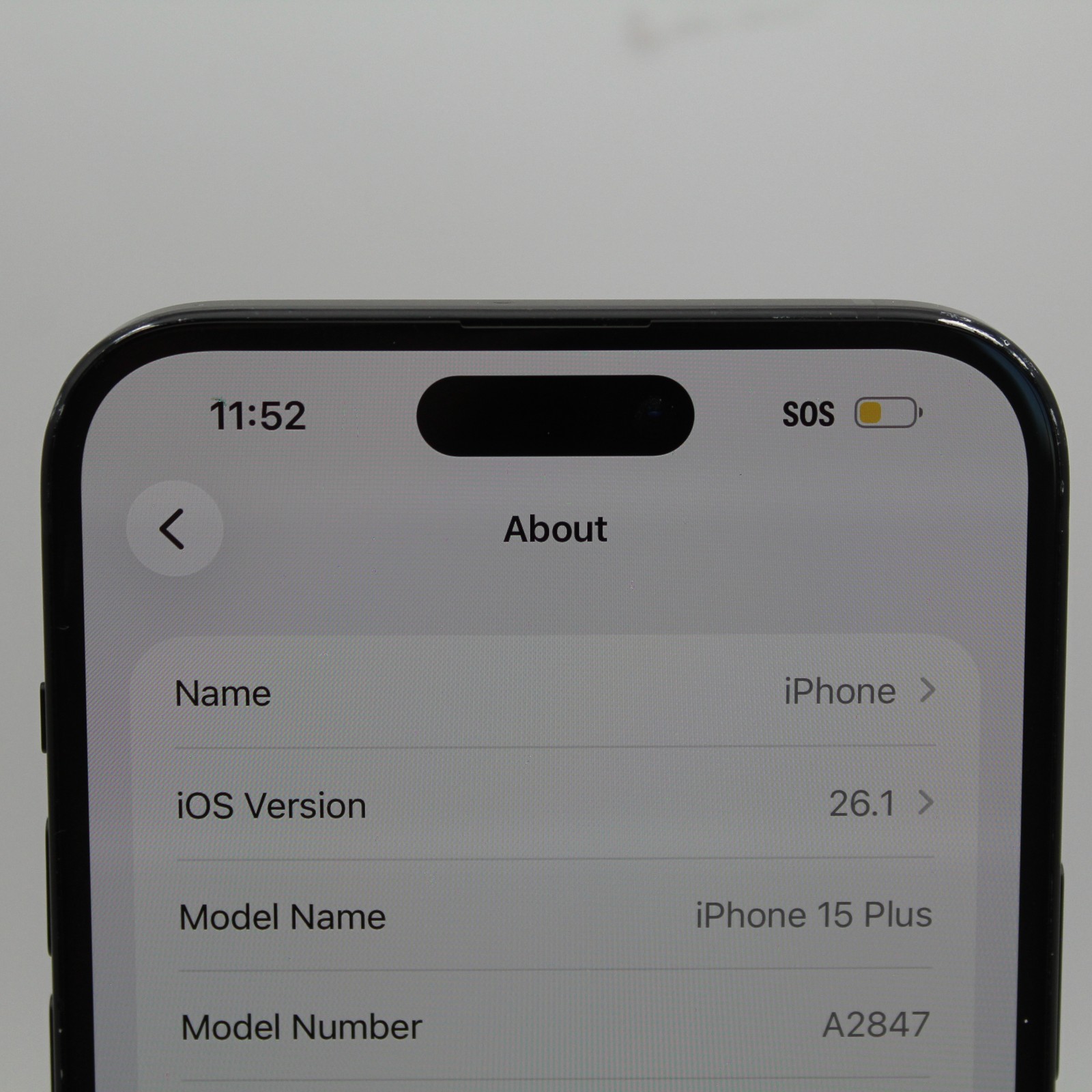 Apple iPhone 15 Plus A2847 256GB Fair Condition | Black | UNLOCKED