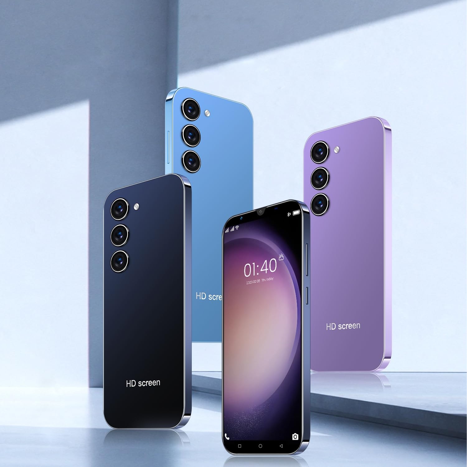Cheap Mobile Phones, 5.0 Inch, Android 9.0, Dual SIM Dual Camera, Quad Core, 16G