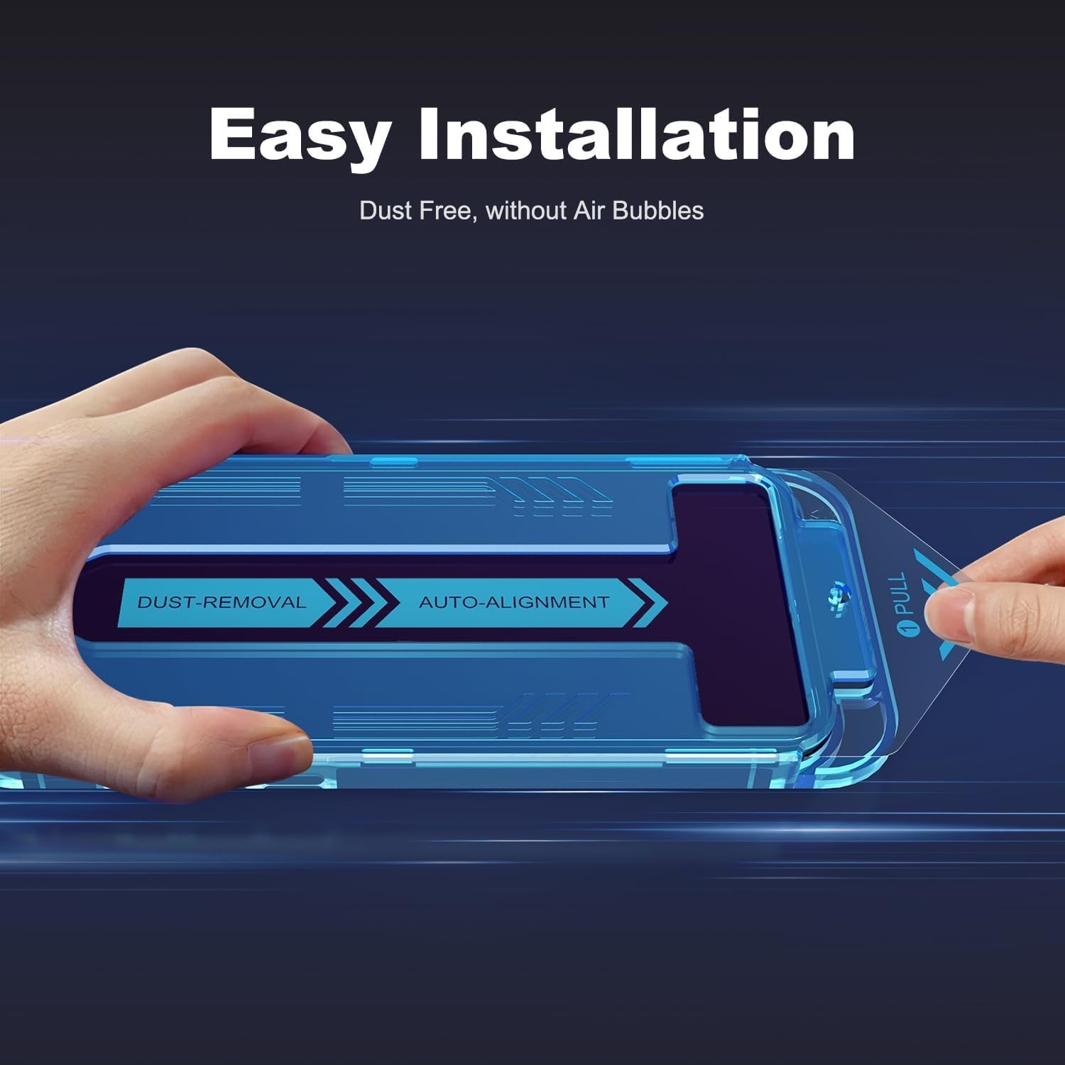 Privacy Screen Protector for iPhone 17 Gradient Color Tempered Glass Anti Blue L