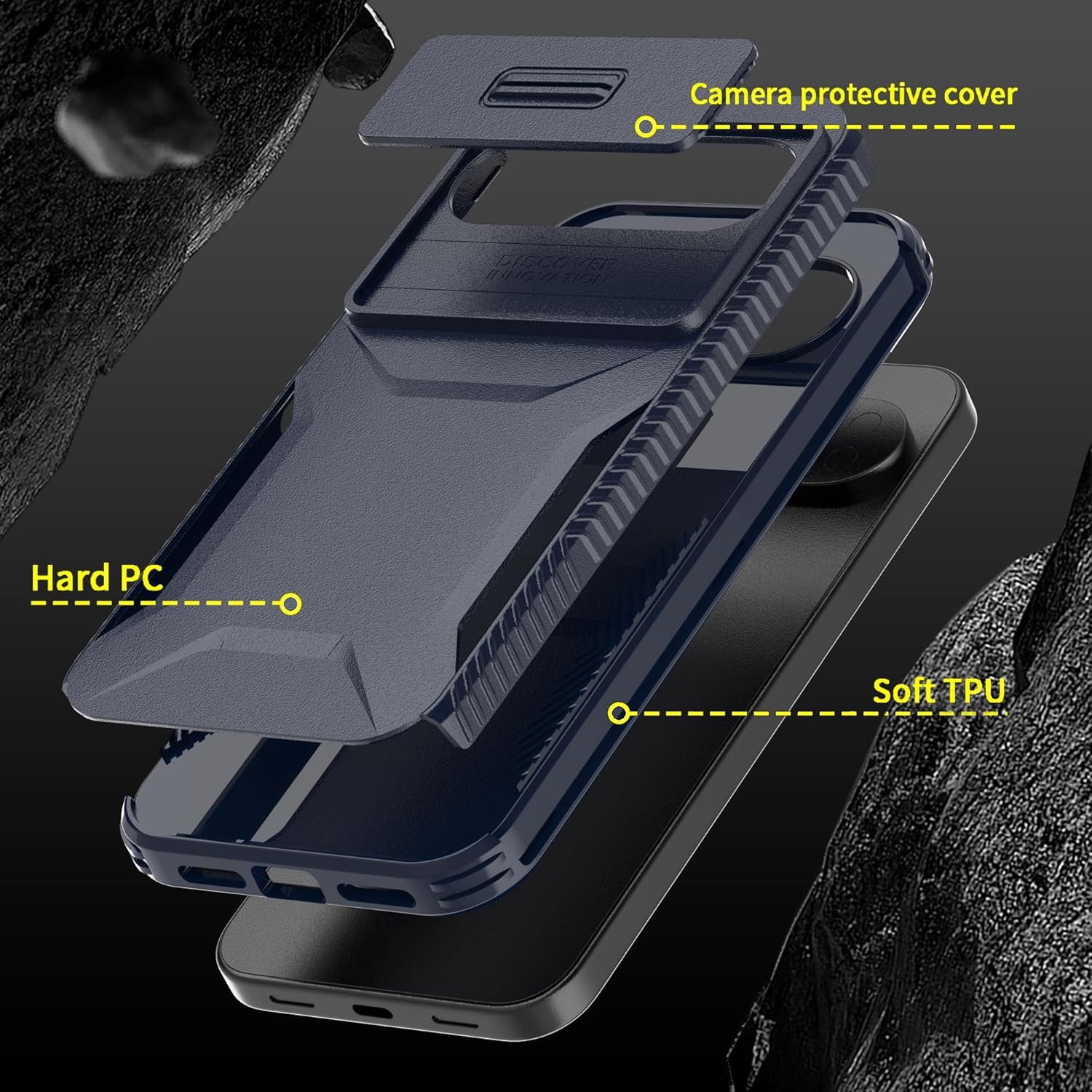 Google Pixel 10 Pro XL & 9 Pro XL Case | Heavy Duty Rugged Shockproof Protective