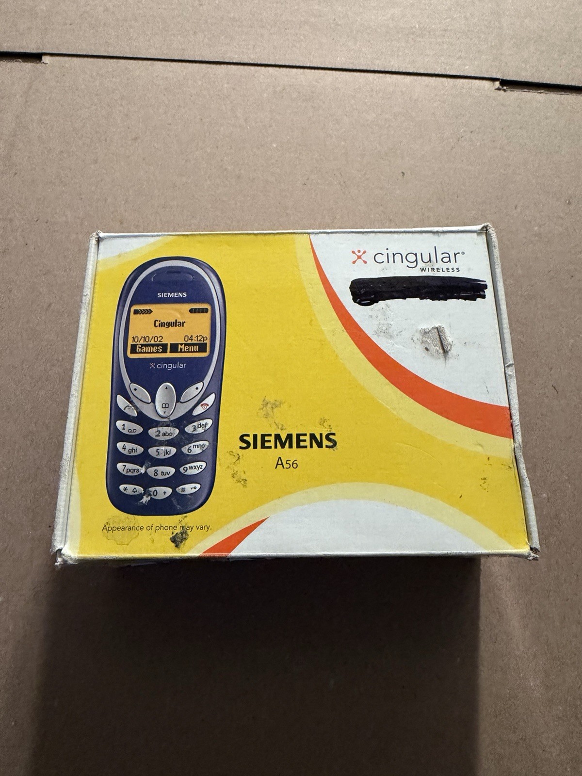 Vintage Siemens A56 (Cingular Wireless) – Complete in Box – Rare Collectible!