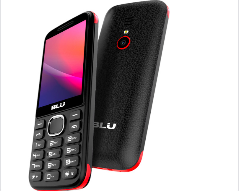 BLU Jenny TV 2.8 T276T|Unlocked GSM Dual SIM Cell Phone|w/ 1.3MP|Camera|BlackRed
