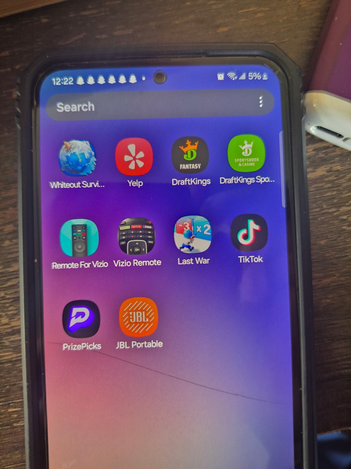 Samsung Galaxy A54 5G – 128 GB – Awesome Graphite (Unlocked) with tiktok