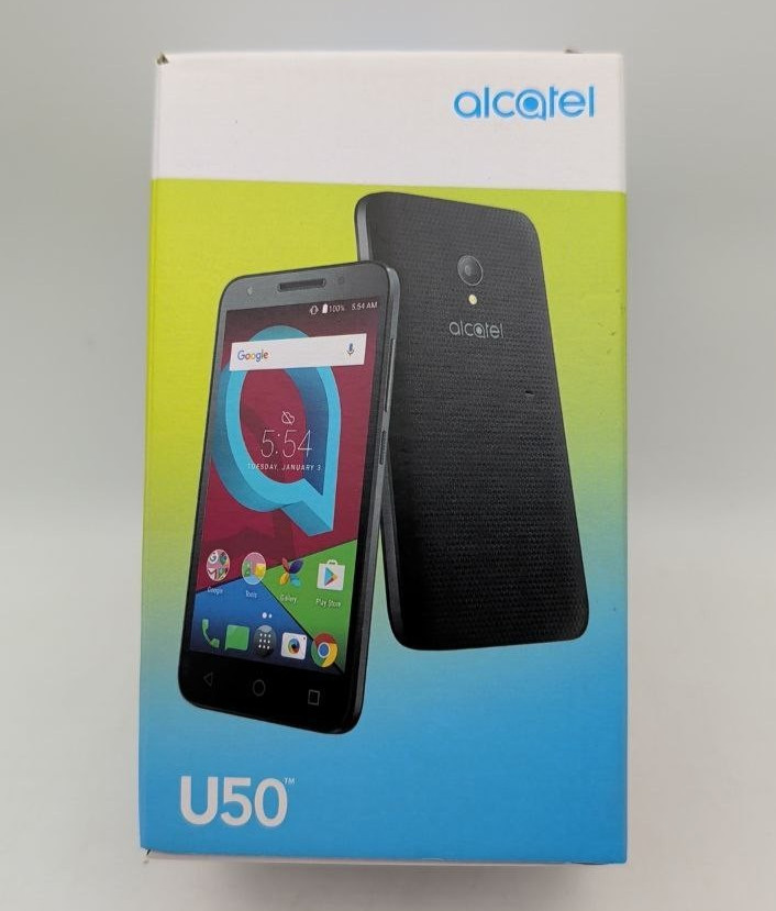Alcatel U50 5044G 8GB Smartphone Android 5″ Unlocked GSM 4G LTE 5MP Black