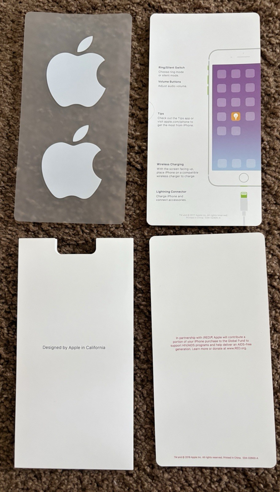Apple iPhone 8 Plus Red Unlocked Clean 64GB MRTC2LL/A Earbuds Charge Cord w/Box
