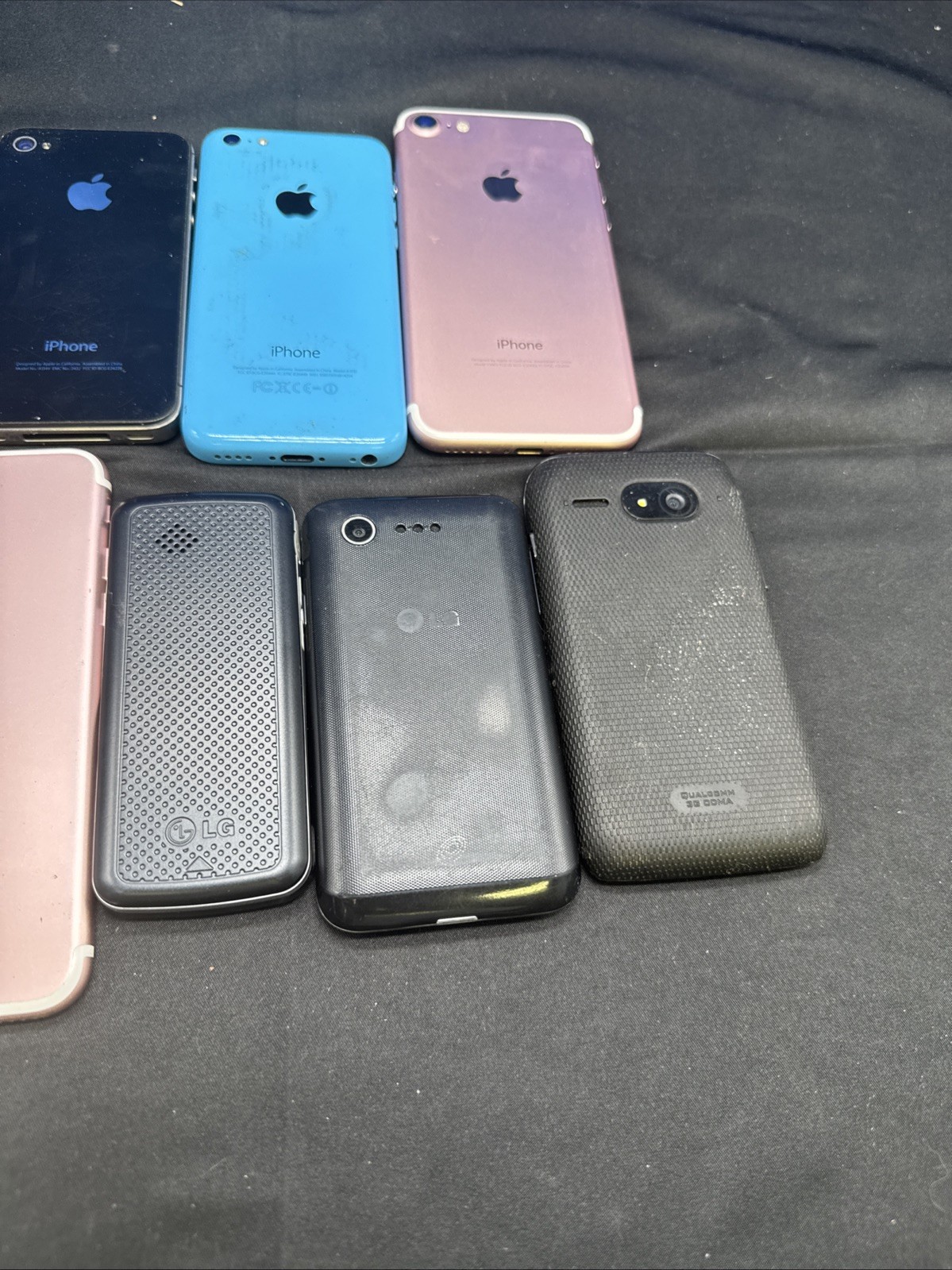 Assorted Phones (Apple, Samsung, LG & More) | ASSORTED GSM CARRIERS | Lot of 9