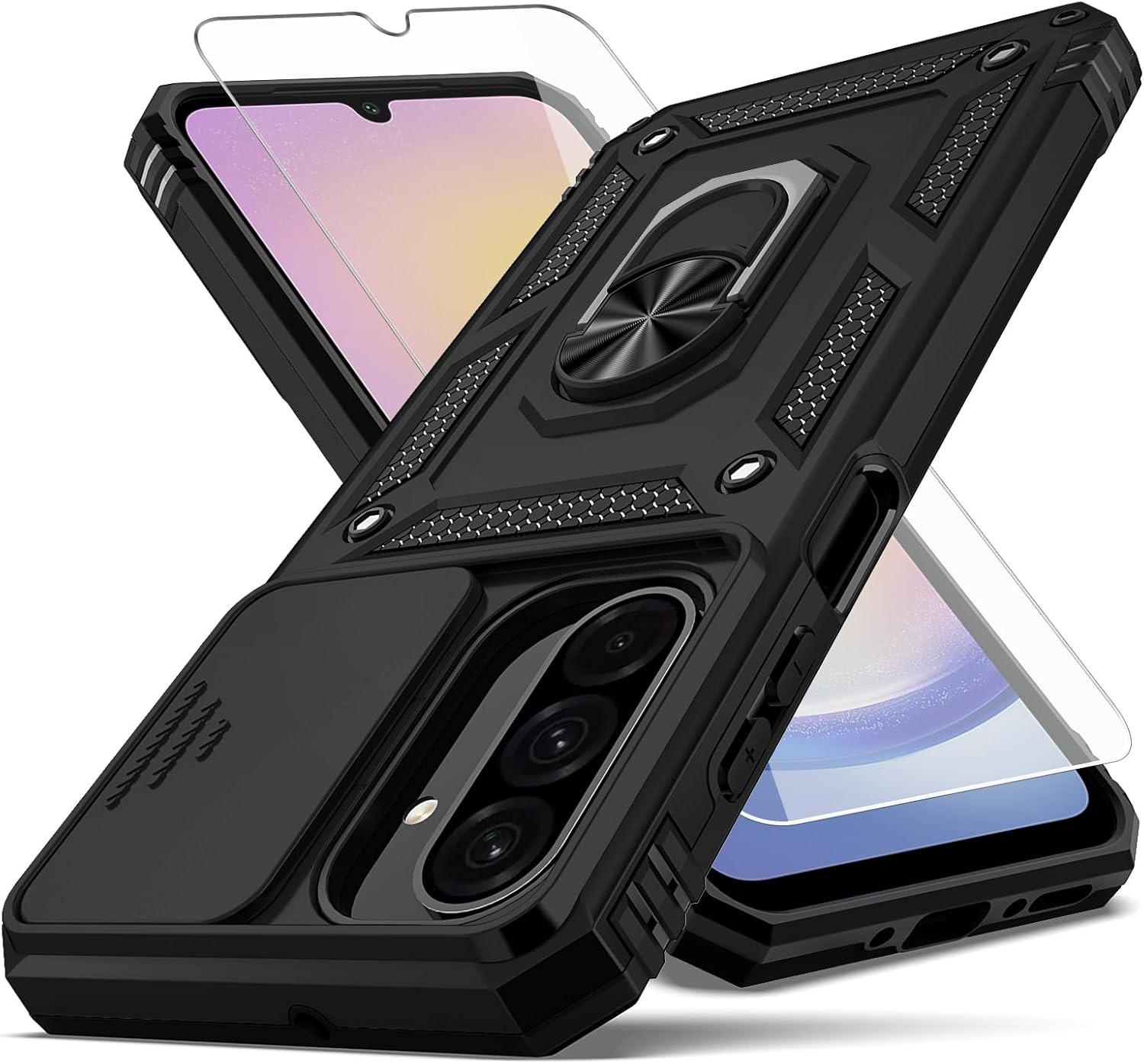 Samsung Galaxy A17 5G Phone Case, Heavy Duty Shockproof Full Body Protective Cas