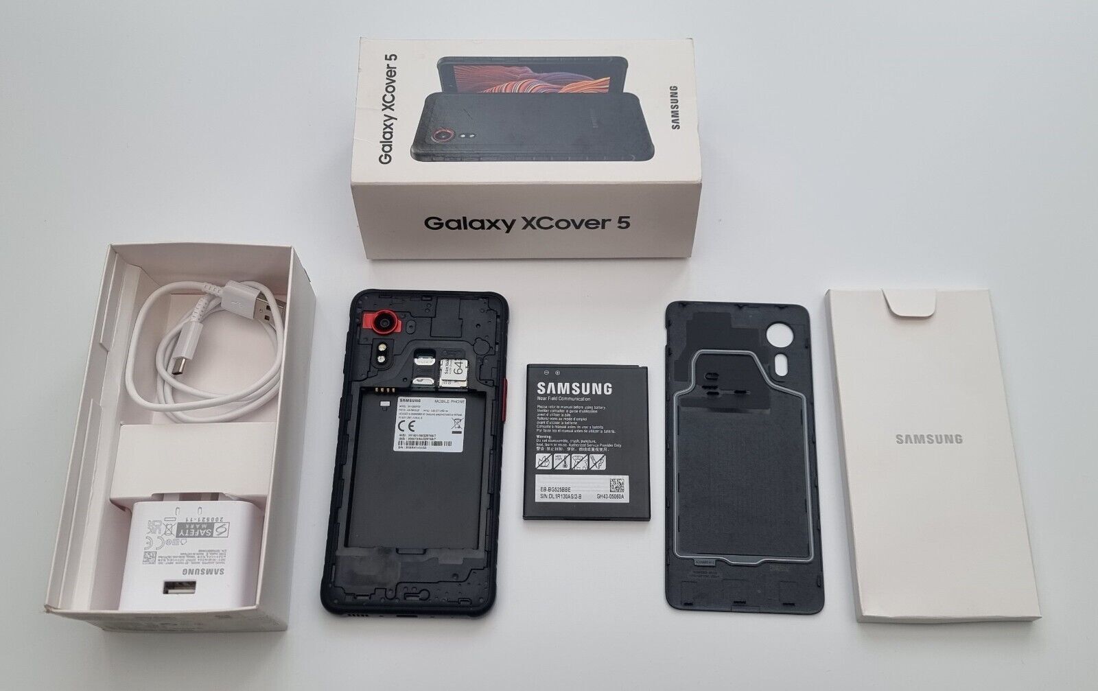 Samsung Galaxy Xcover 5 SM-G525F/DS Dual SIM 64GB Unlocked Smartphone-New Sealed