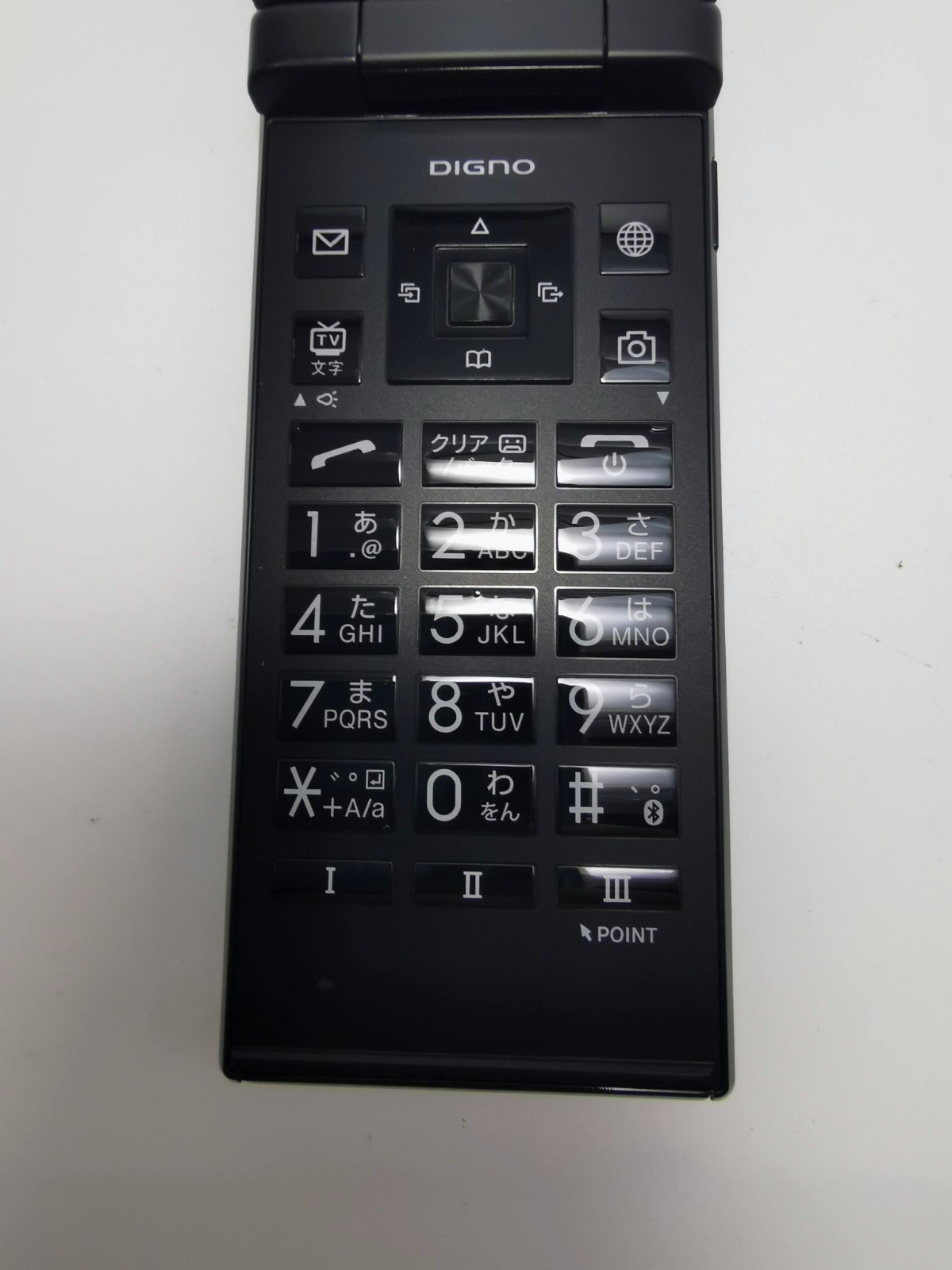 Kyocera DIGNO Keitai 2 701KC Black Flip Phone Unlocked 4G LTE Japan Unused