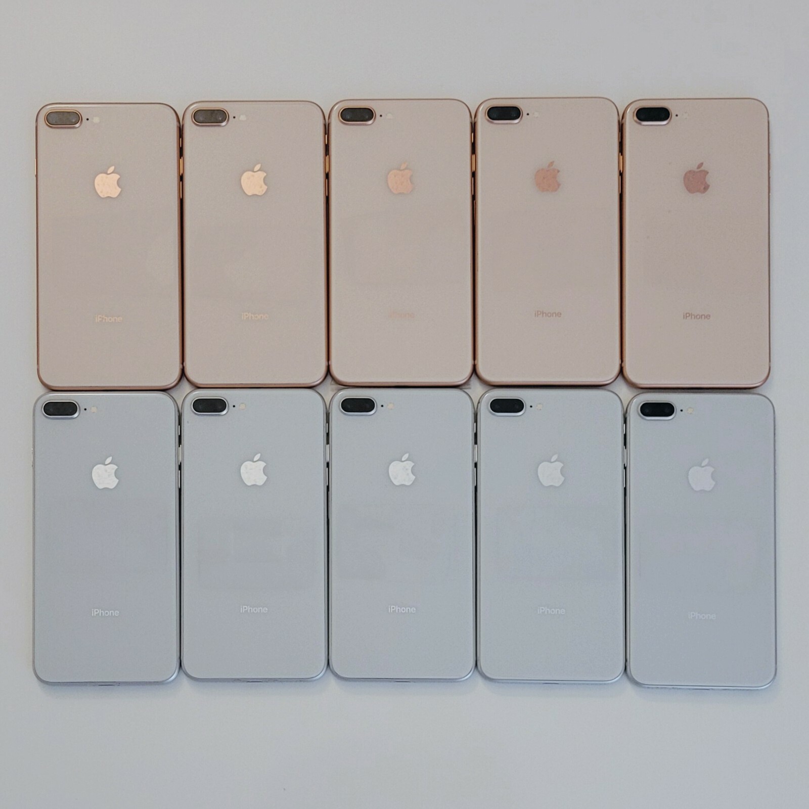 Lot of 10 Apple iPhone 8 Plus 64gb Unlocked Mixed