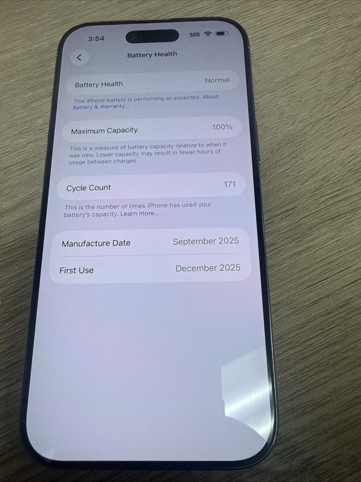 iPhone 17 Air – 256GB – T-Mobile – Parts