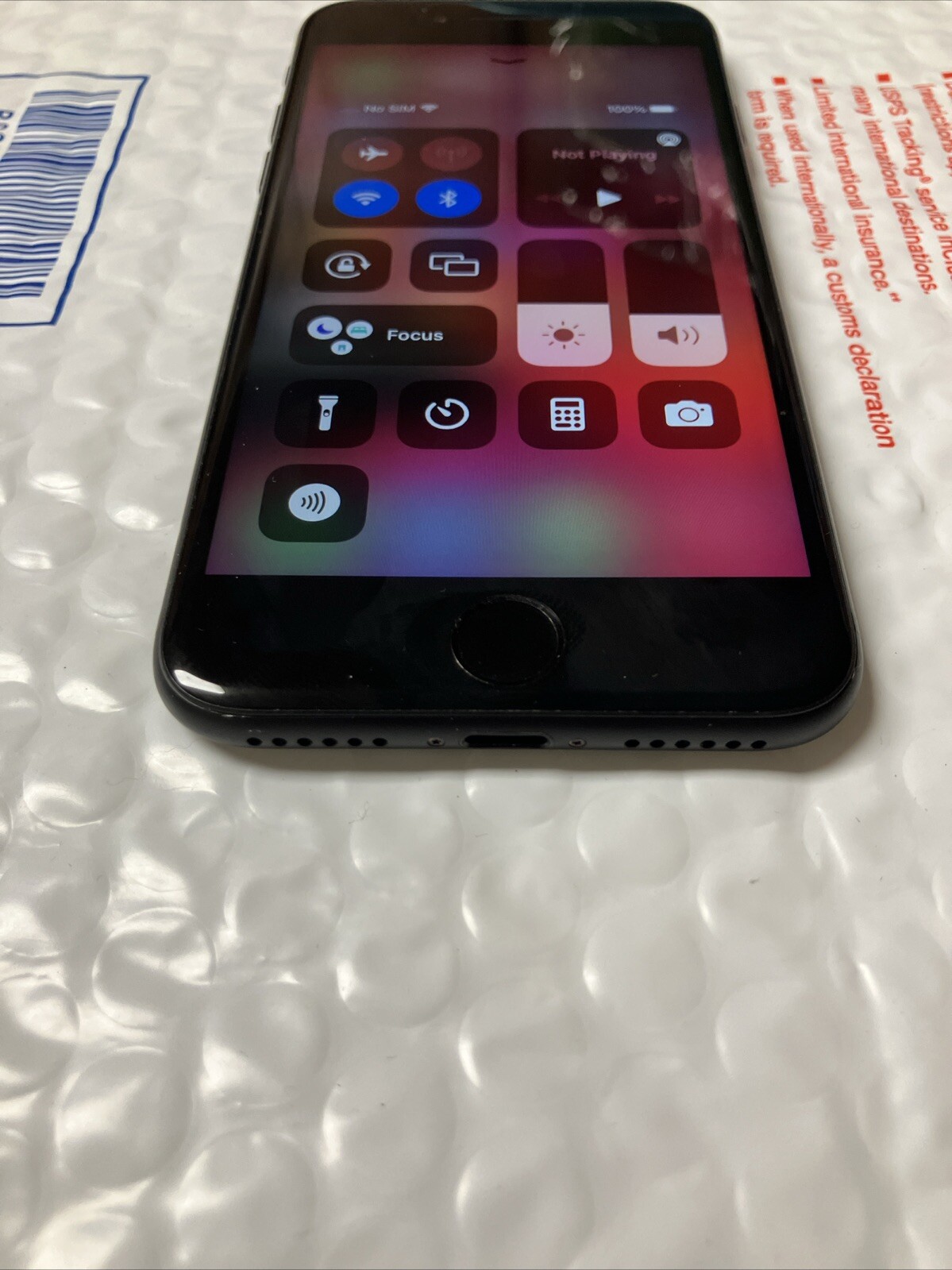 Apple iPhone 7 32GB Black Unlocked MNAD2LL/A A1660 GSM IOS 15.8