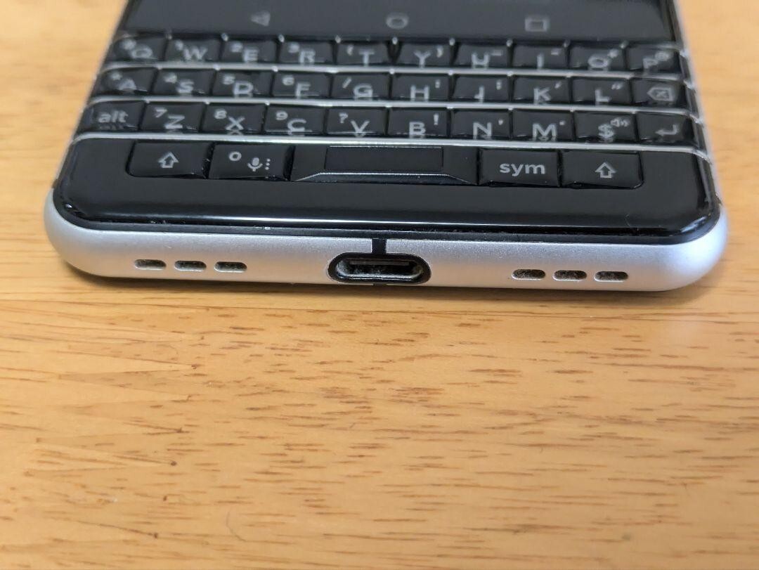 BlackBerry Keyone 32GB silver SmartPhone SIM standard: nanoSIM (SIM-free/LTE)