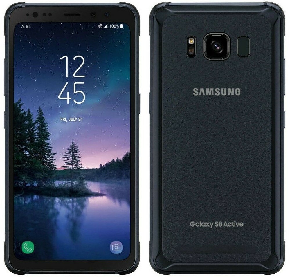 Samsung Galaxy S8 Active G892A 64GB (AT&T Unlocked) Smartphone-5.8in-GOOD-B+ US