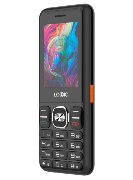 Logic B10L 4G VoLTE Dual SIM Senior GSM Unlocked Keypad Dumb Phone – Black – New