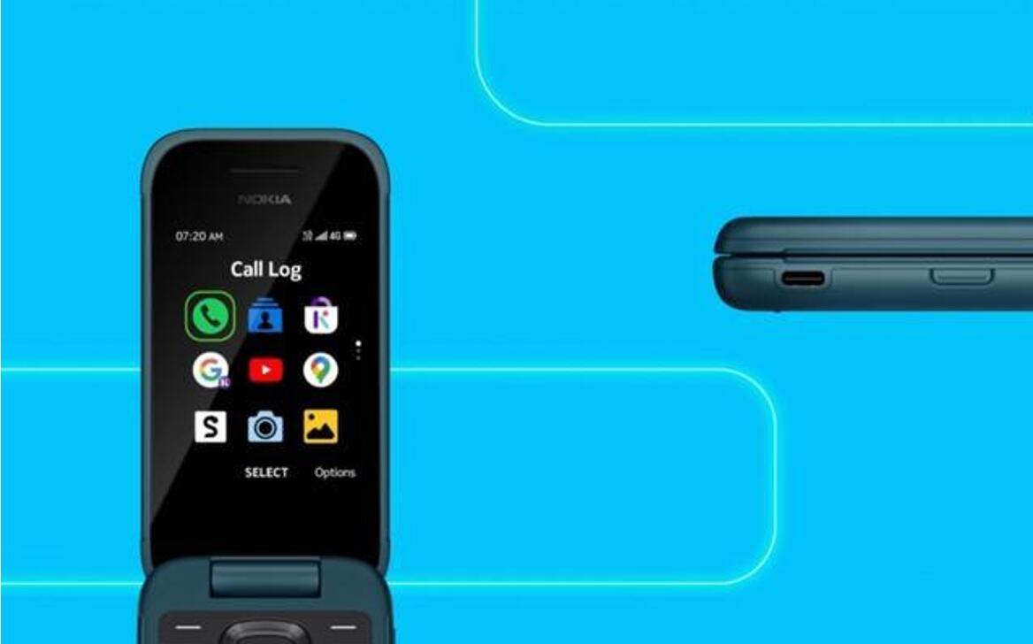 Nokia 2780 Flip Big Keyboad 4G LTE 4GB 512MB RAM WIFI 2.7″ 5.0MP Phone