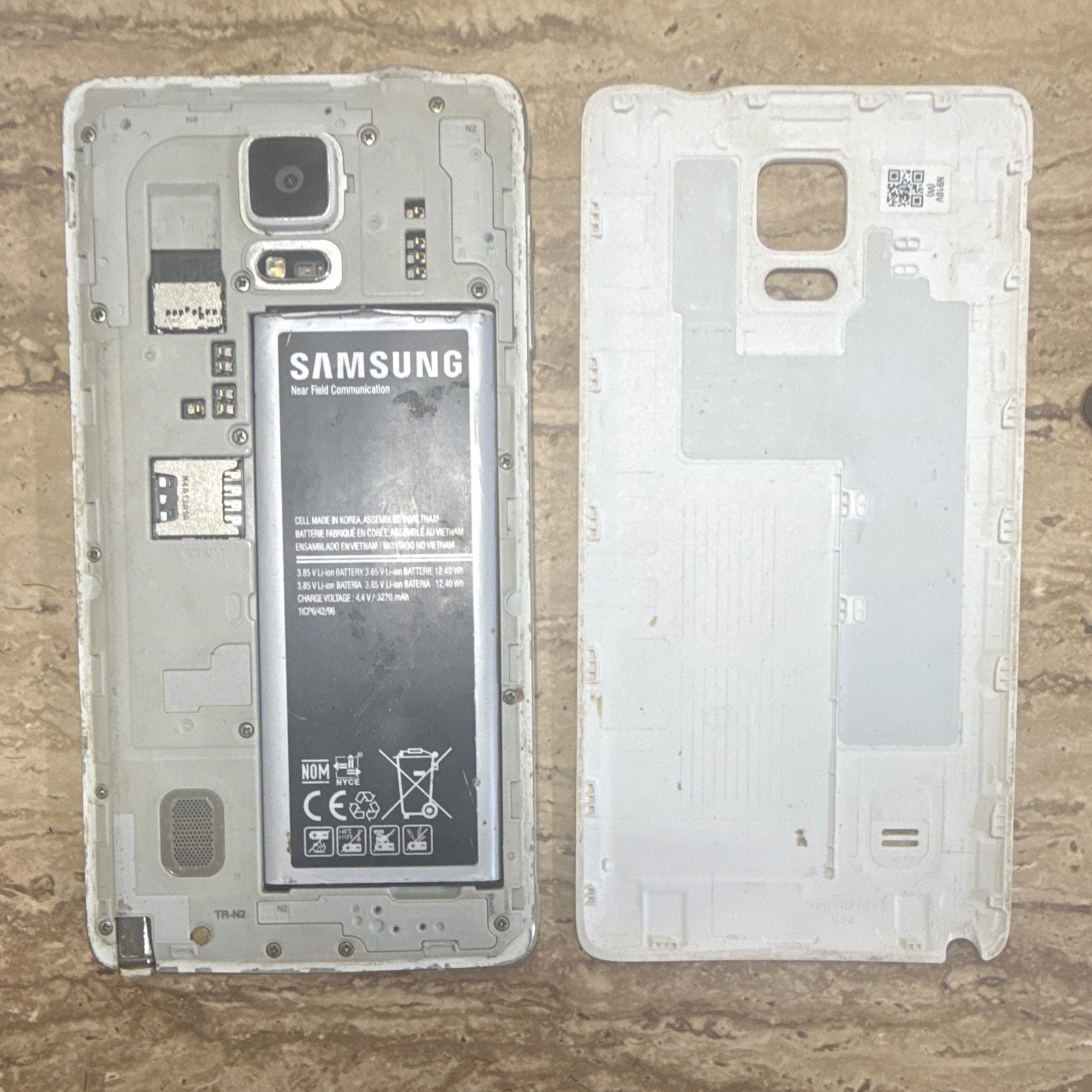 Samsung Galaxy Note 4 32GB White Verizon 4G LTE SM-N910V 5.7in 16MP