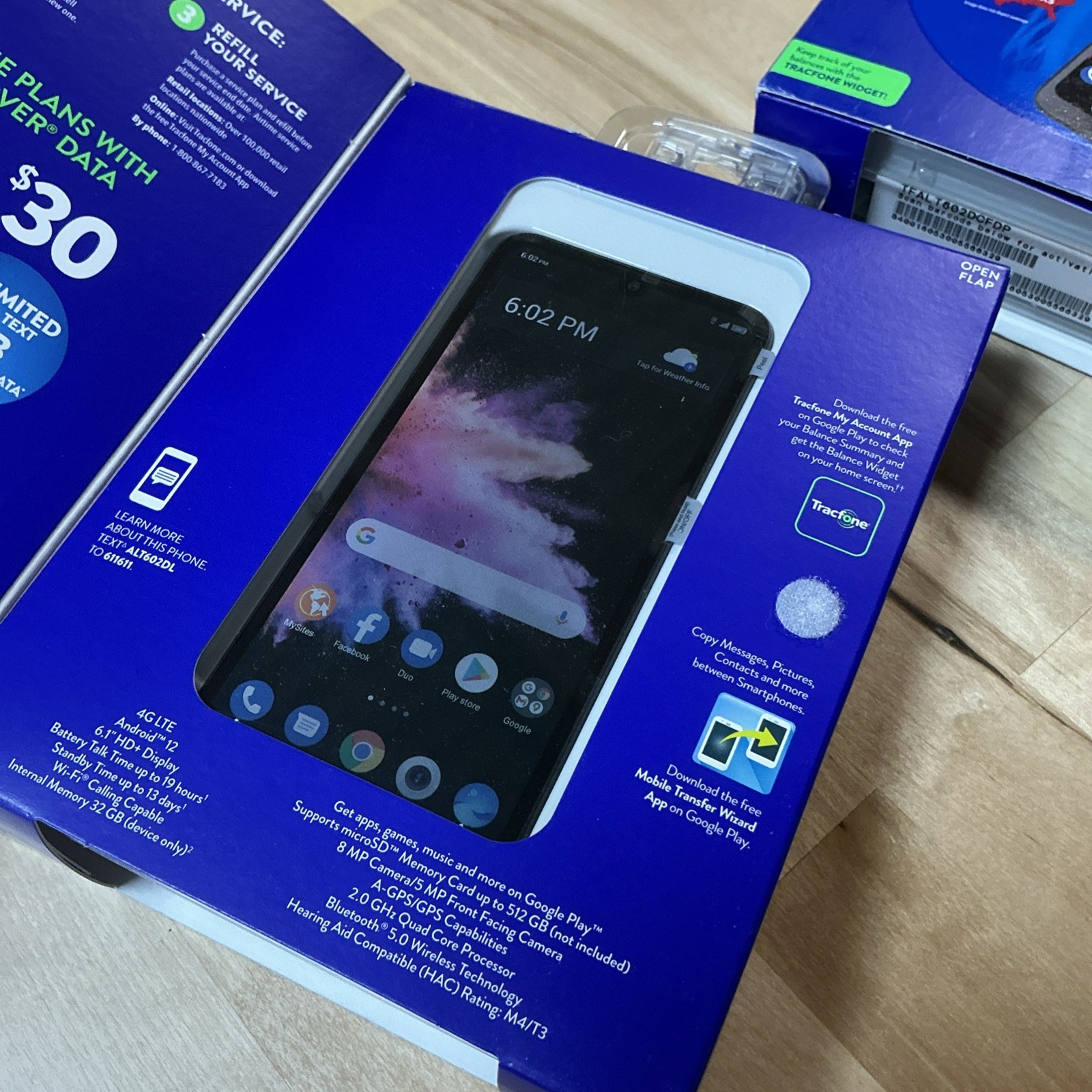 Tracfone TCL Z Smartphone Read