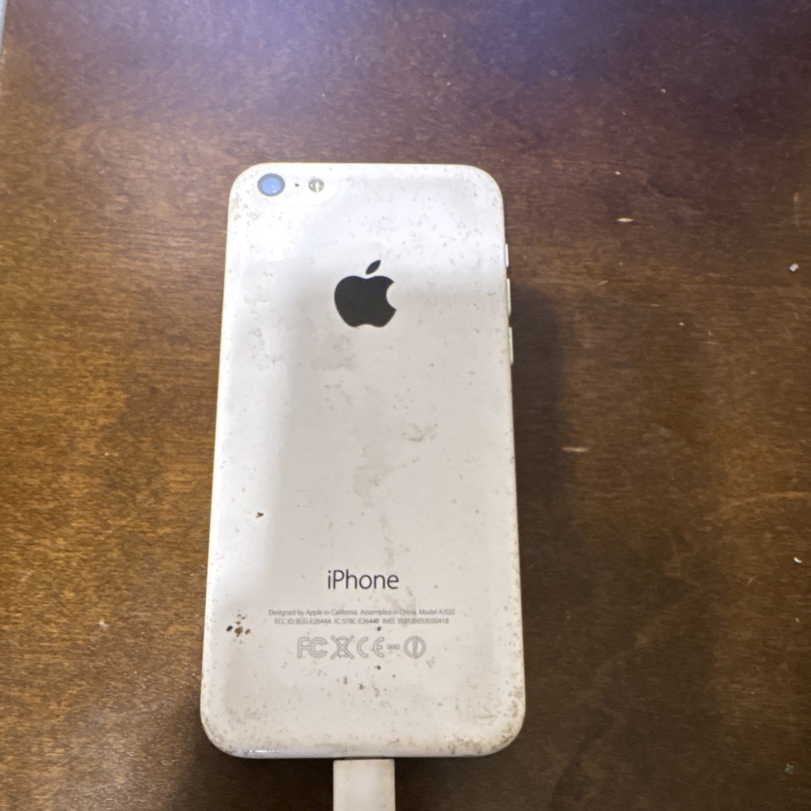 Apple iPhone 5c 32GB White Unlocked $1,500 obo.