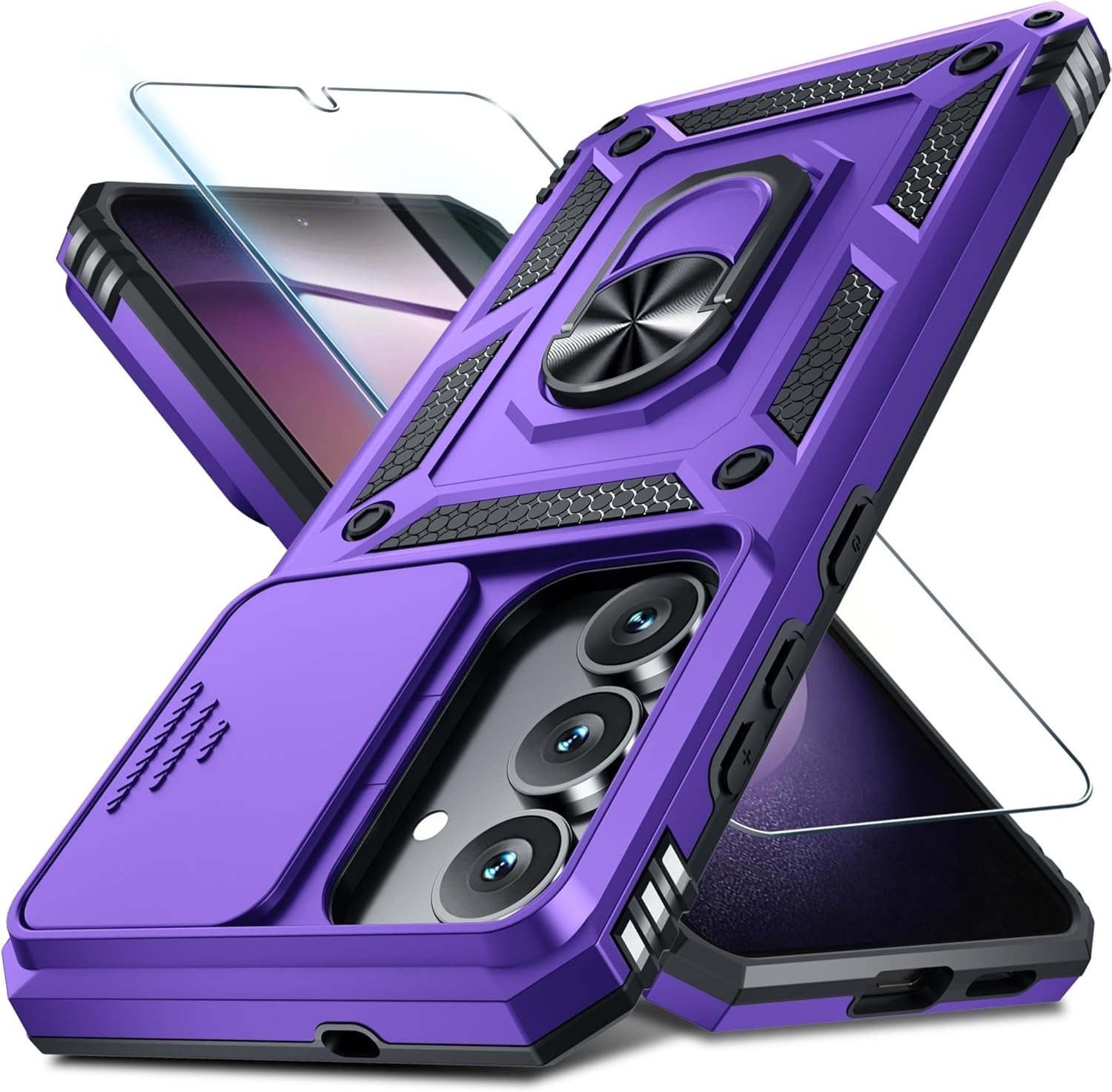 For Samsung Galaxy S25 FE Case Shockproof Protective Military Guard Phone Cover