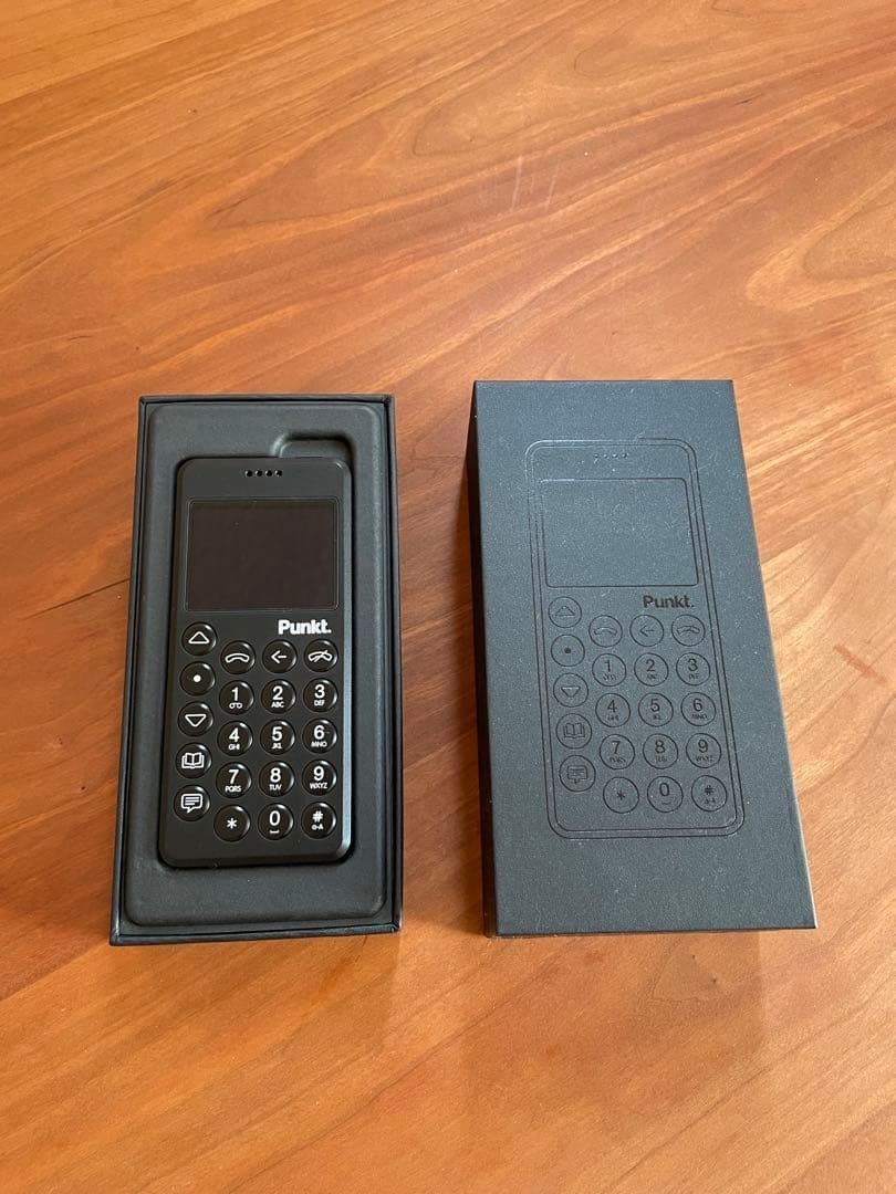 Punkt MP02A 2022 Black Mobile Phone Unlocked Used Japan