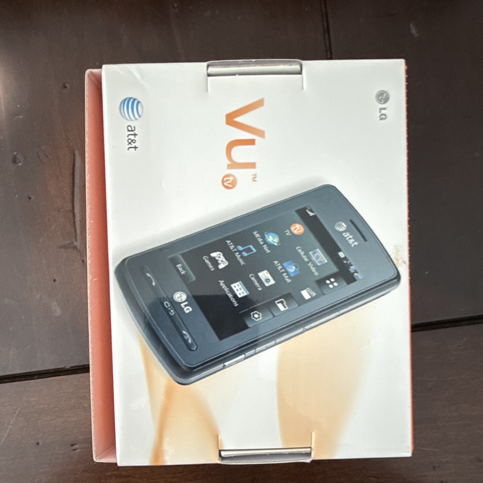 LG Vu CU920 128GB Black AT&T Touch Screen Smartphone Bluetooth 2MP w/ Box