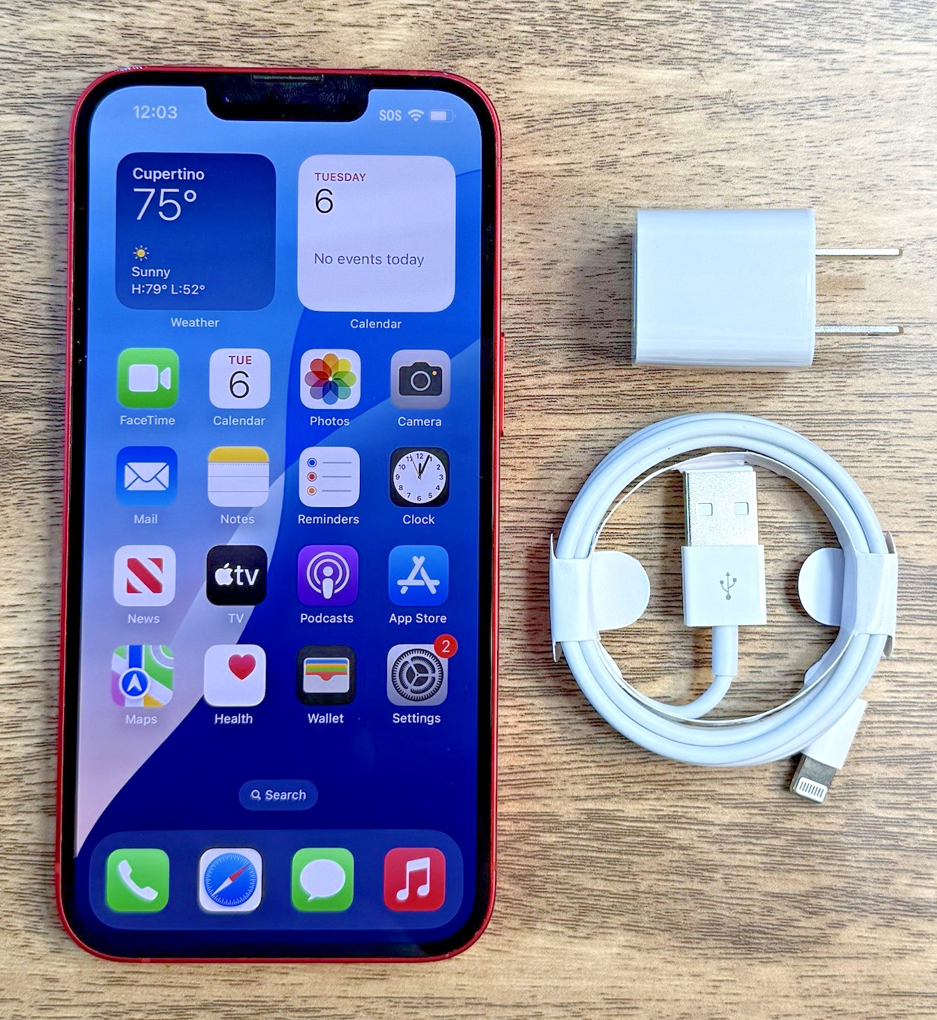 Apple iPhone 14 – Red 128GB – Fully Unlocked – Good Condition