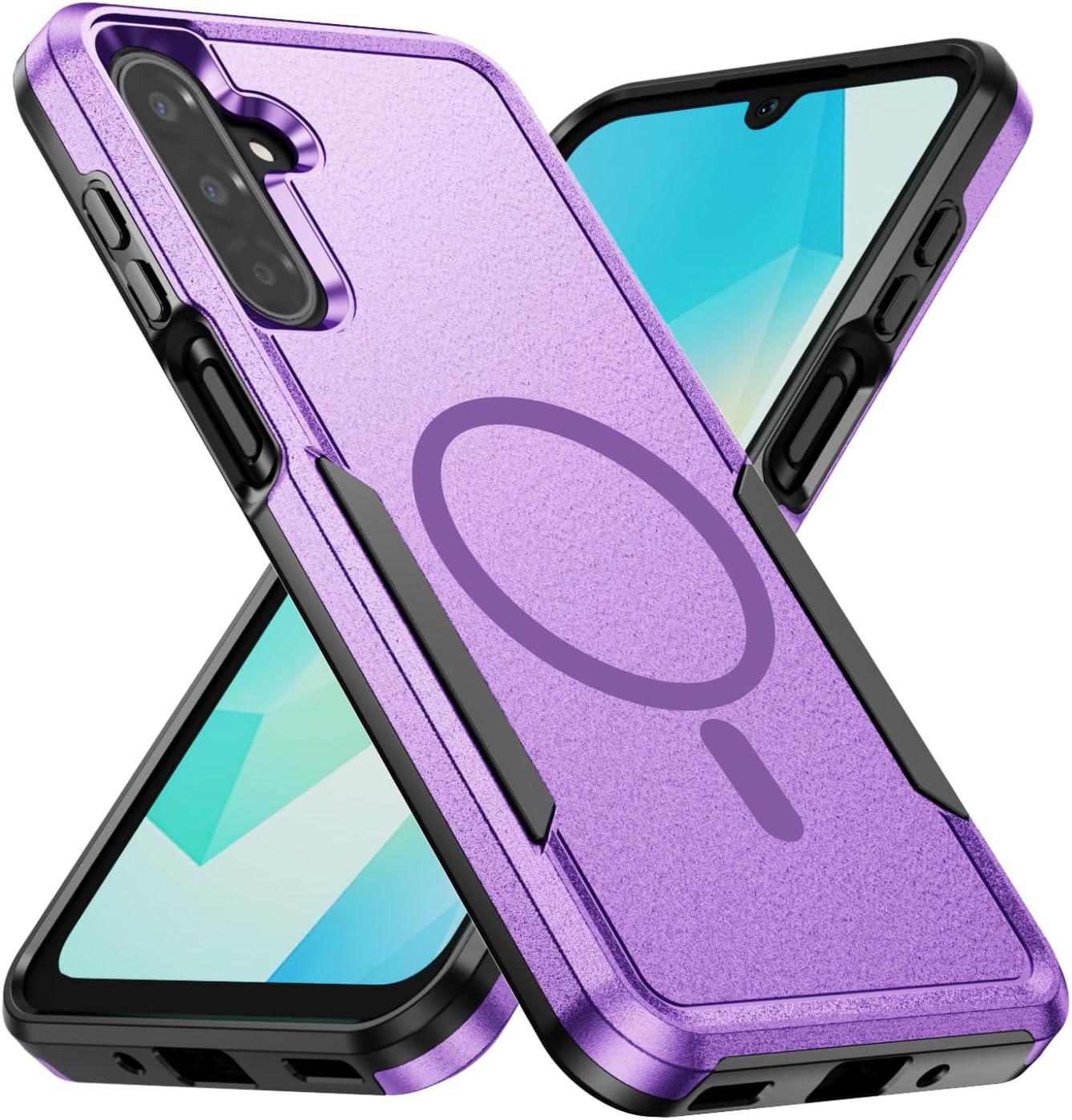 Rugged Shockproof Phone Case for Samsung Galaxy A17 5G, Military Grade Tested, P
