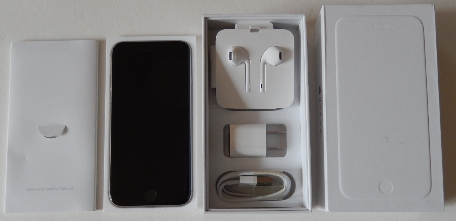 Apple iPhone 6 – 64GB – Silver (Verizon) A1549 (CDMA + GSM)