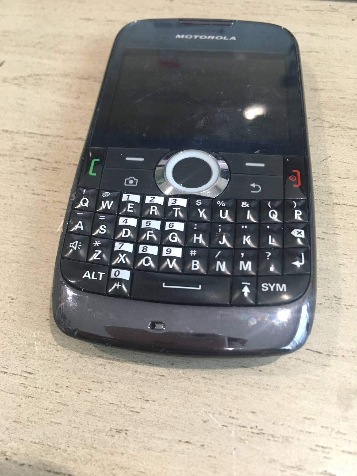 Motorola Theory – Black (Boost Mobile) Cell Phone WX430 – Untested