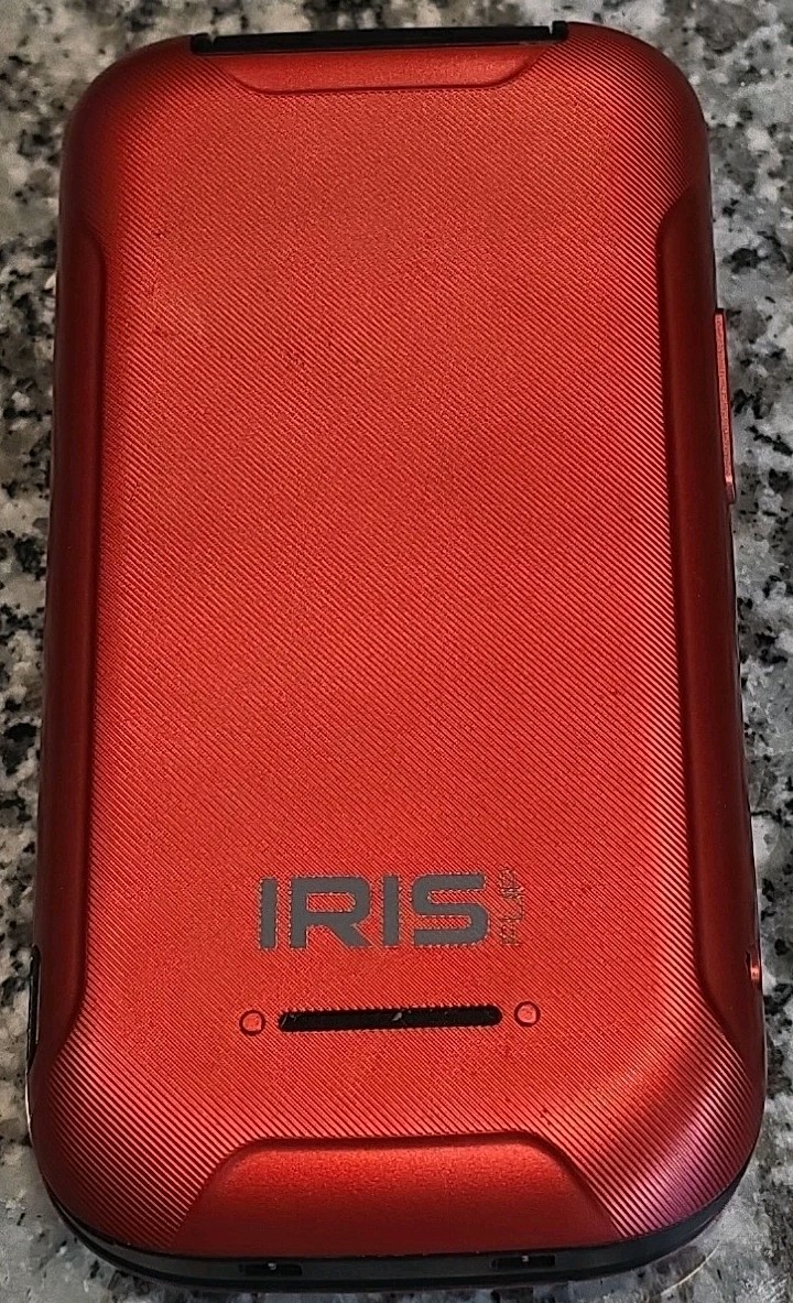 IRIS EASY FLIP, SH3320, 4G-LTE, E-Sim, Consumer Cellular, Prepaid, Senior, Big