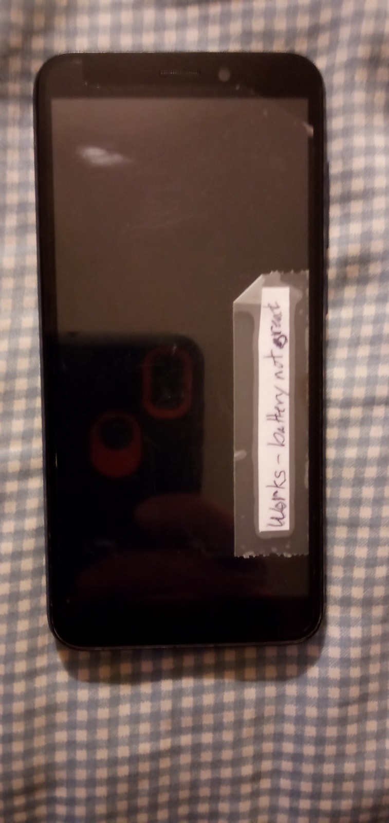 Wiko unknown model, Assurance Wireless, works, factory screen film still on it
