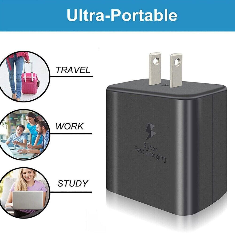 45W PD Fast Charger Wall Adapter Usb Type Charging Cable for Samsung Galaxy S23