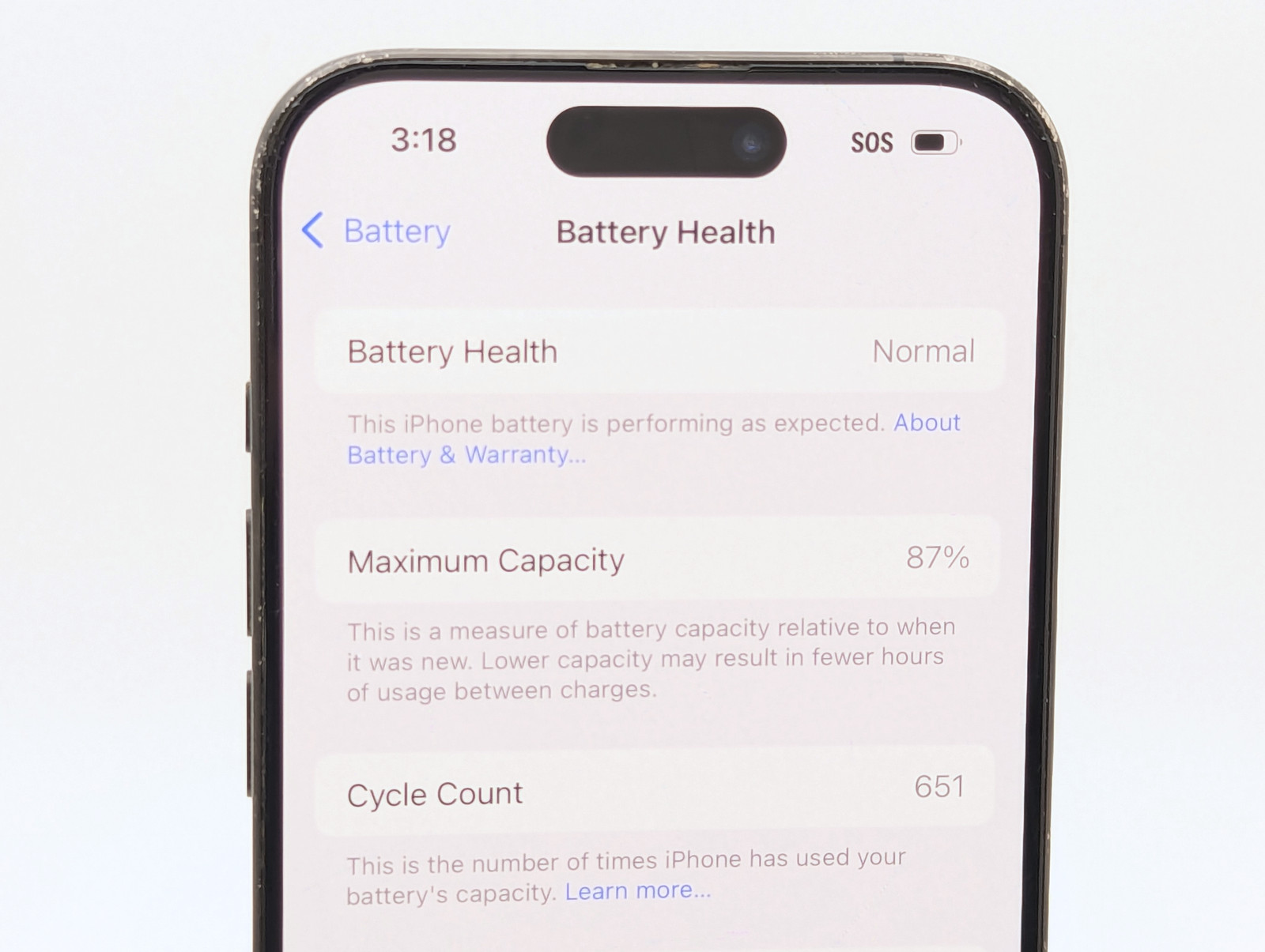 Apple iPhone 15 Pro A2848 128GB Fair Condition | Black Titanium | UNLOCKED