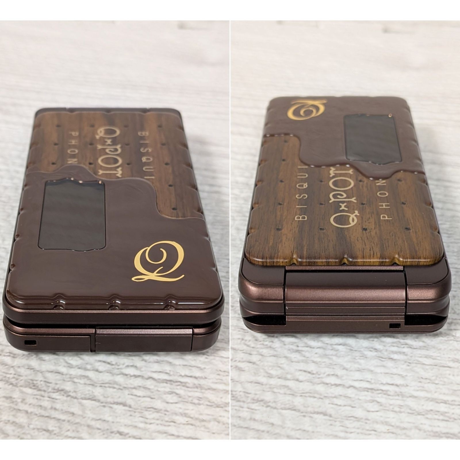 Sharp SH-04C docomo Q-pot Chocolate Biscuit Limited Phone Tested 1 of 15000