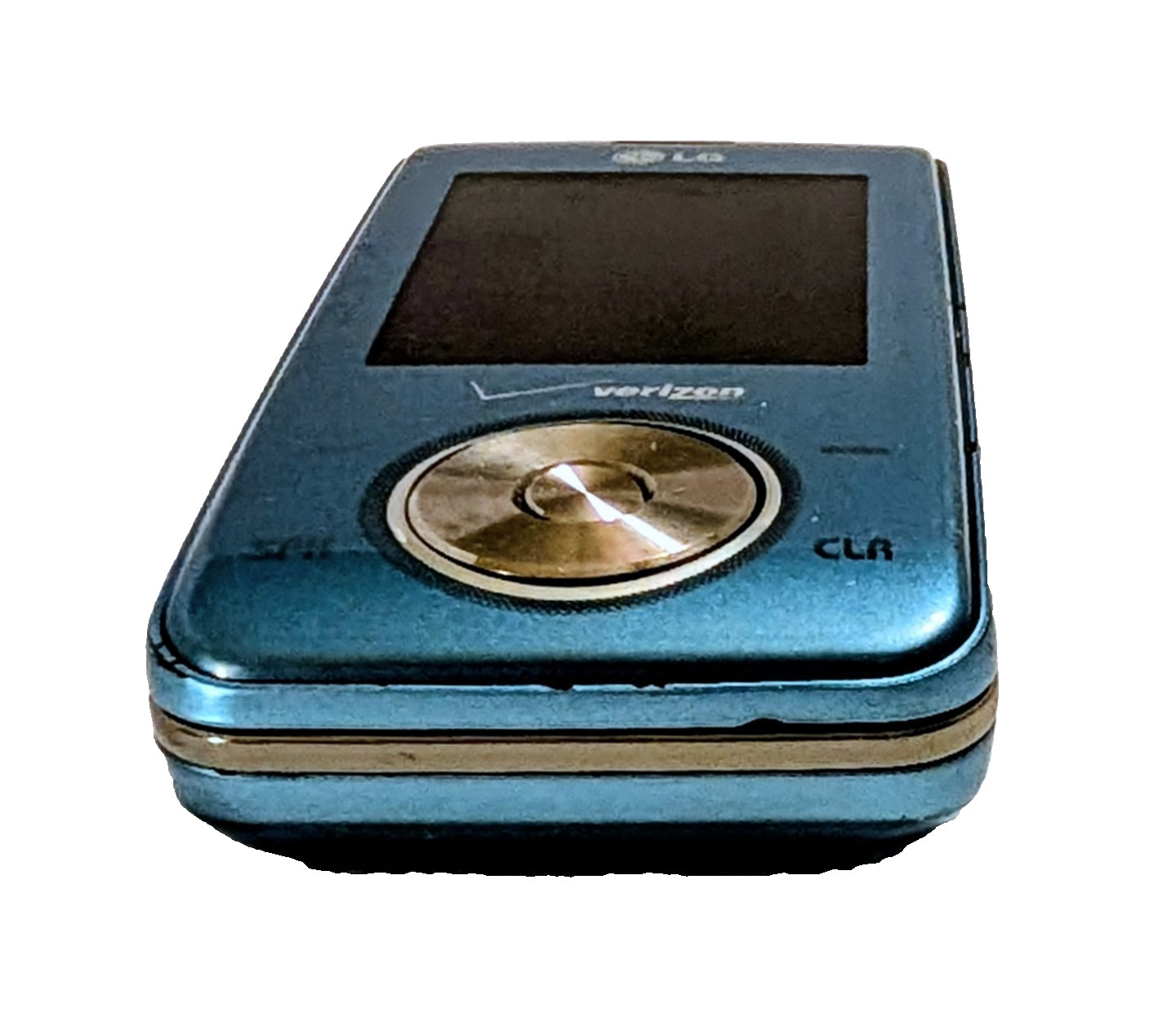 Vtg LG Chocolate 2 II Ice Mint Blue Verizon Slider Phone w/Battery VX8550 RARE