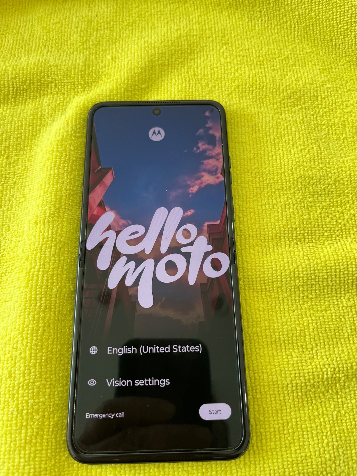 2025 Motorola Razr Blue 256GB Unlocked 9/10 Condition