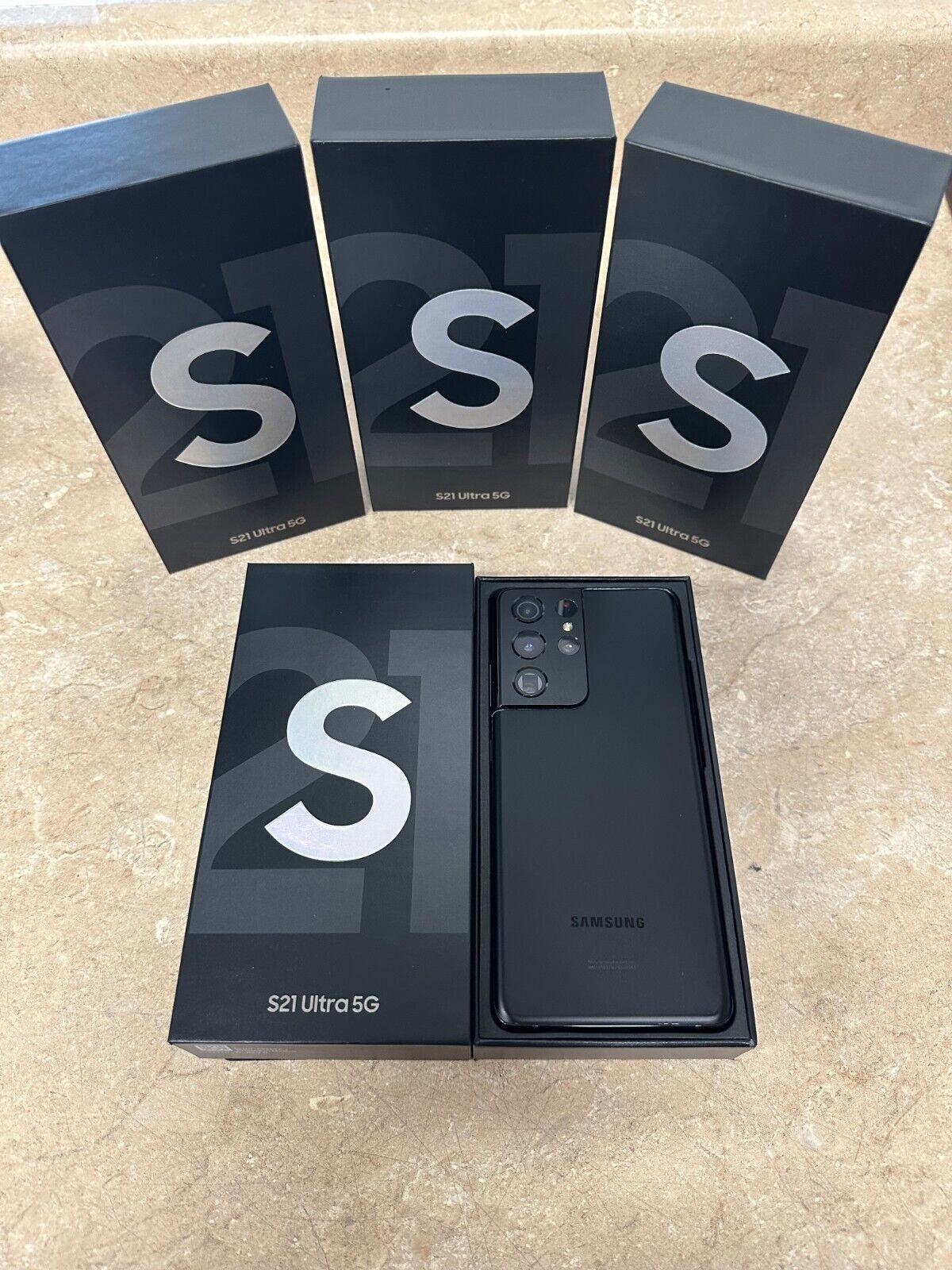 Samsung Galaxy S21 Ultra 5G SM-G998U 128GB Unlocked Excellent In-Box- LCD Shadow