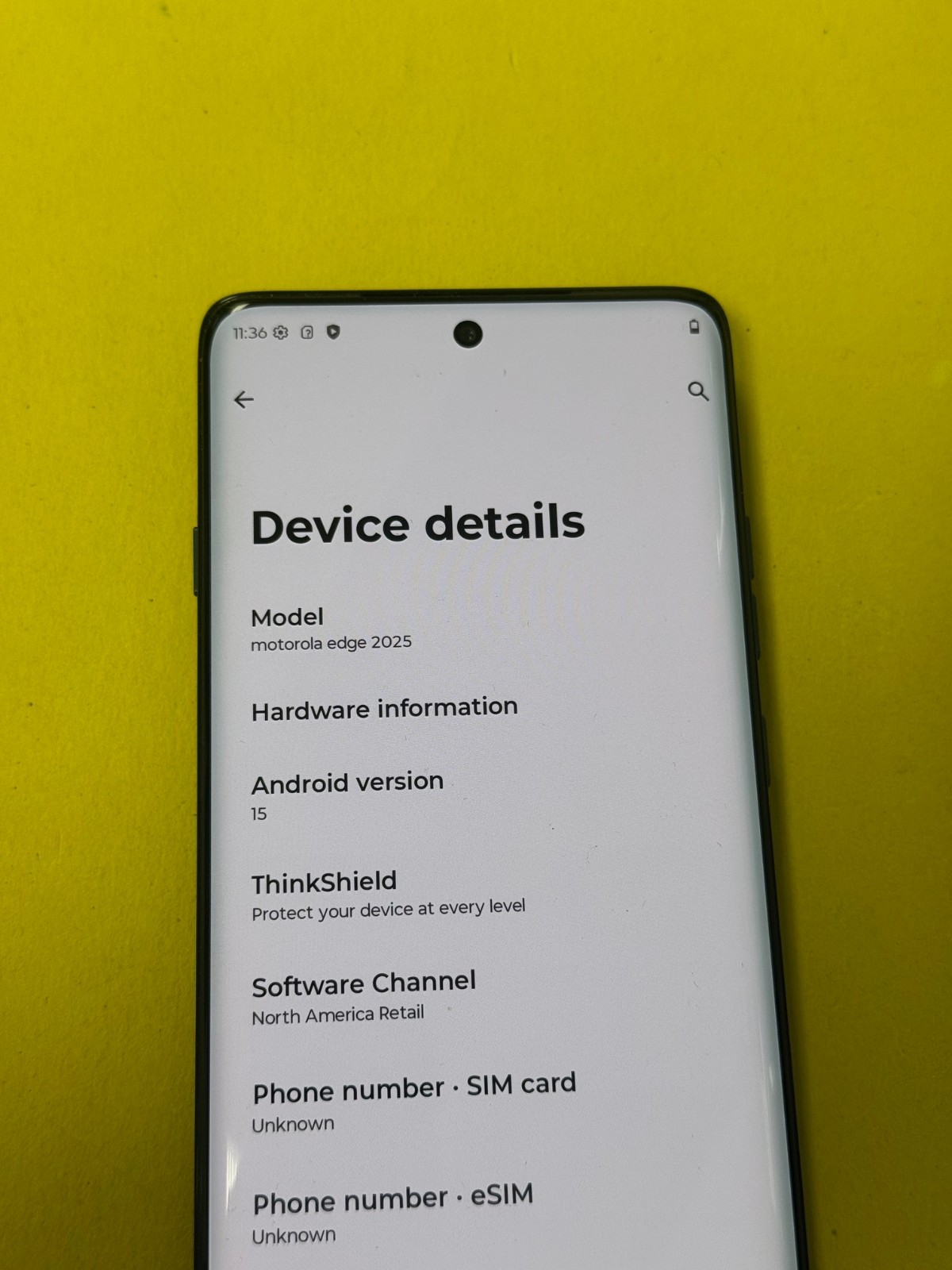 Motorola Edge 2025 – XT2519-1 – 256GB – Deep Forest (Metro) – Good Cond