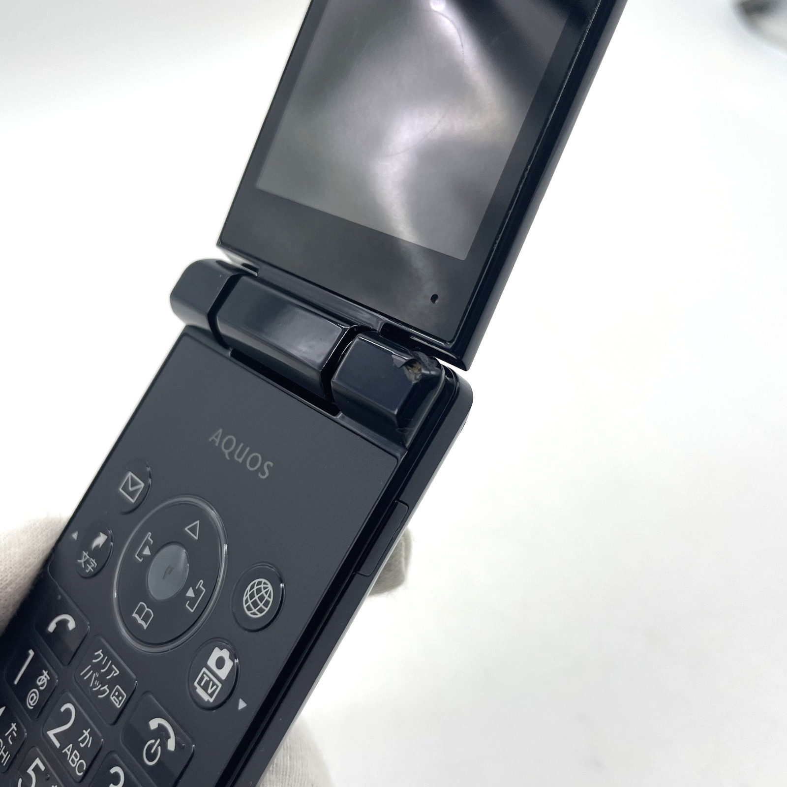 SHARP AQUOS Keitai 3 805SH SoftBank Unlocked SIM Free Flip Phone Black Japan