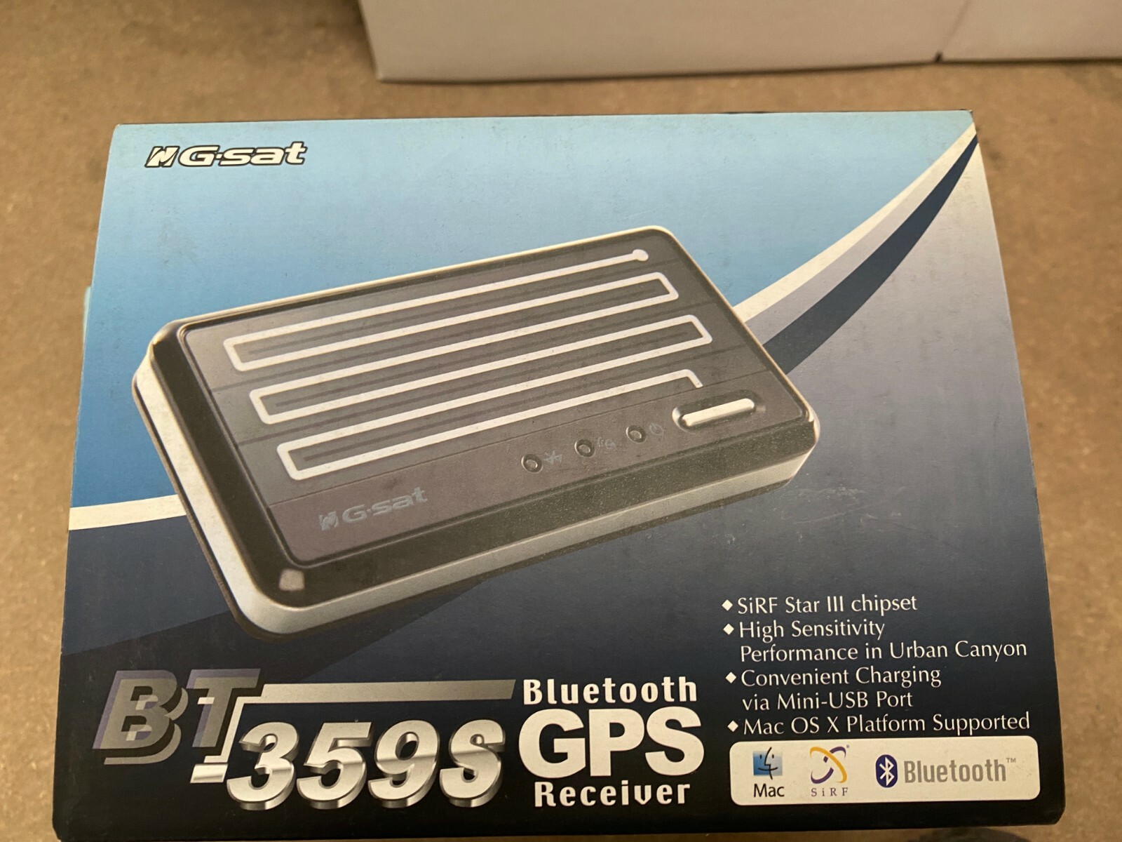 BT 359 S Bluetooth GPS Receiver GLOBALSAT NG-SAT BT-359S N G SAT