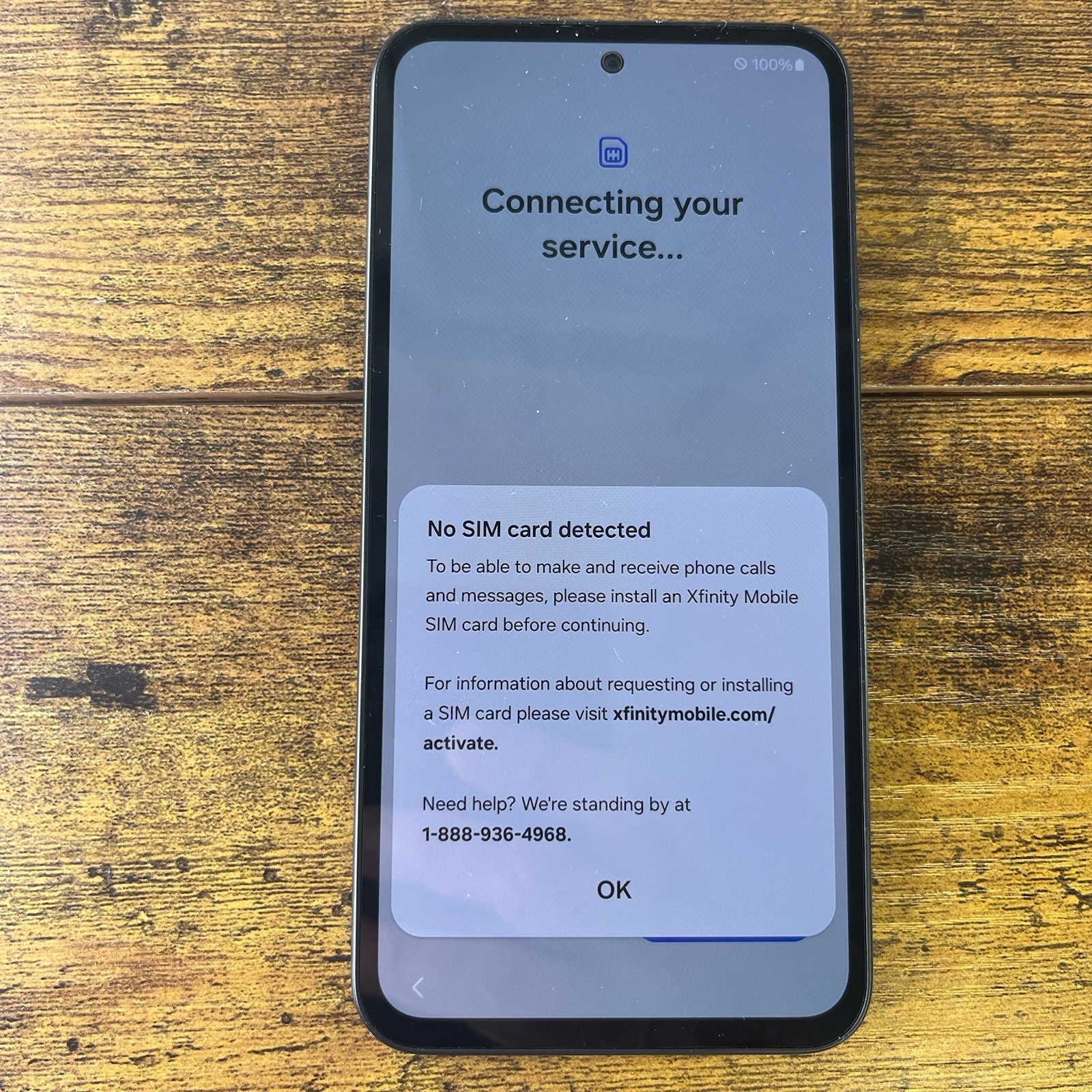 SAMSUNG GALAXY A54 5G Never Used 128GB BLACK *READ