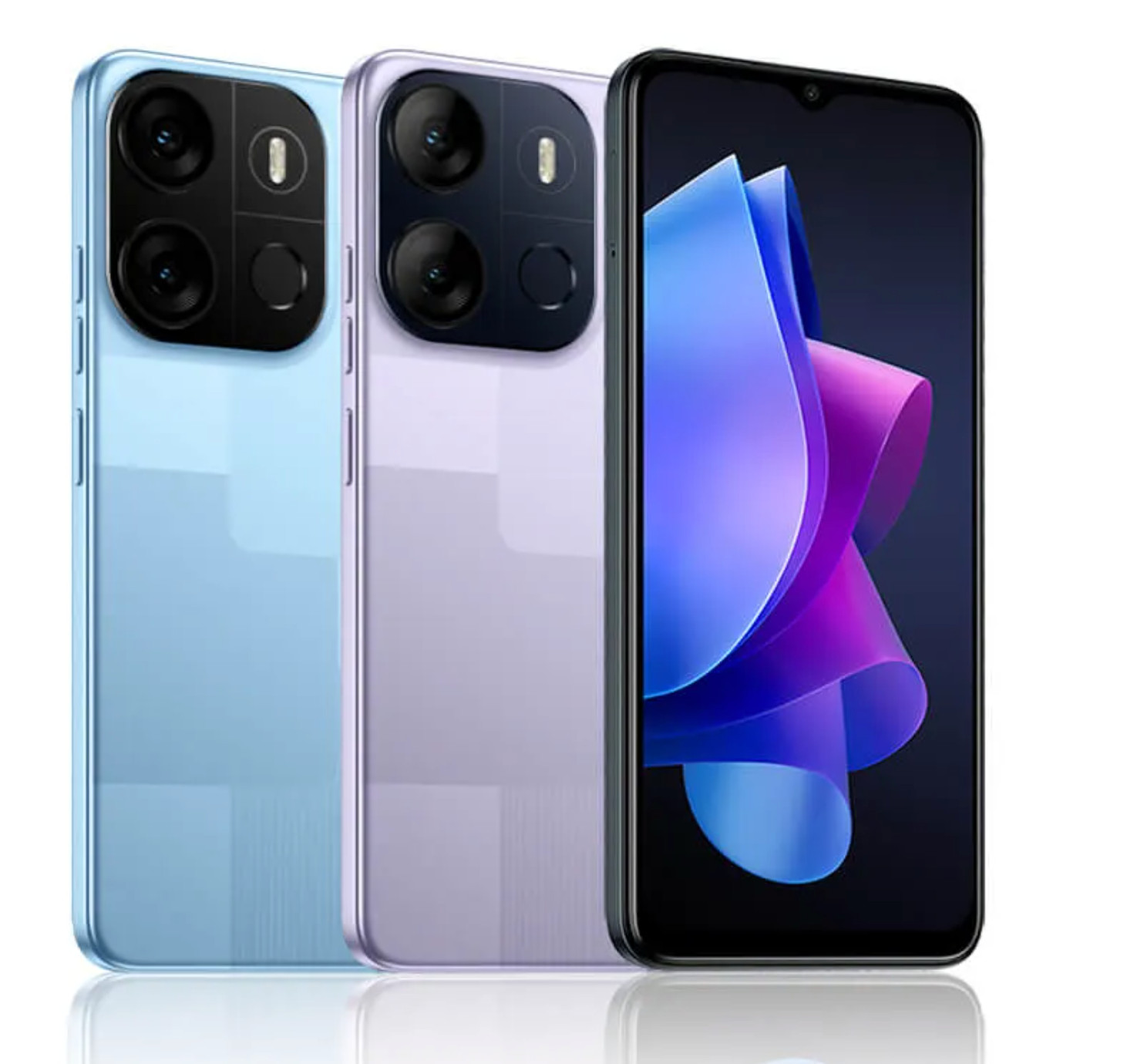 Tecno Pop 7 4G Nebula Purple – 2GB RAM – 64GB ROM – NEW – Unlocked