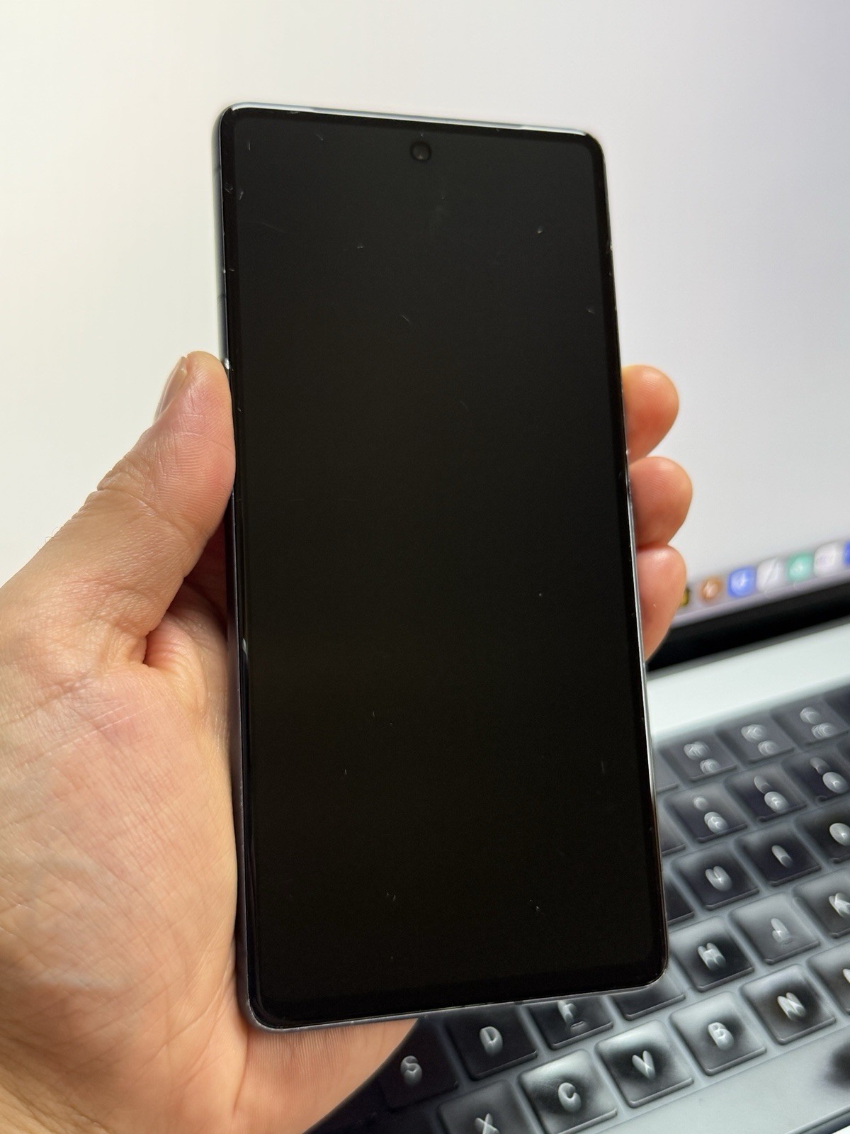 Google Pixel 7 Unlocked 128GB Obsidian / Black (Minor Image Retention) #23642