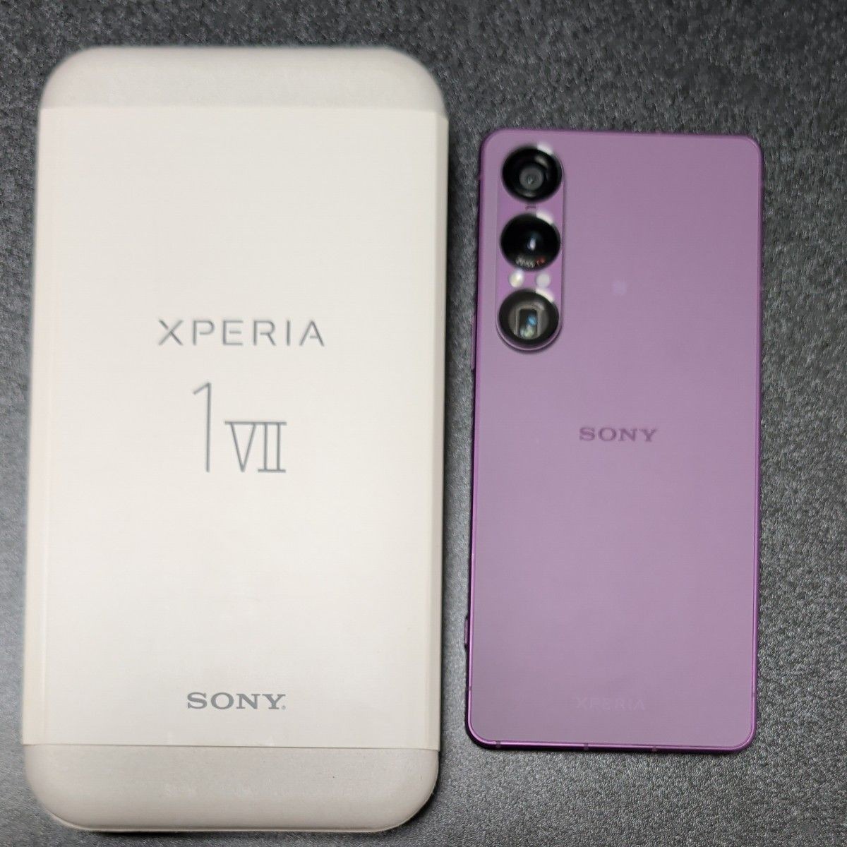 Used Sony Xperia 1 VII XQ-FS44 PURPLE 12GB/256GB Unlocked 6.5″ 48.0MP Mint