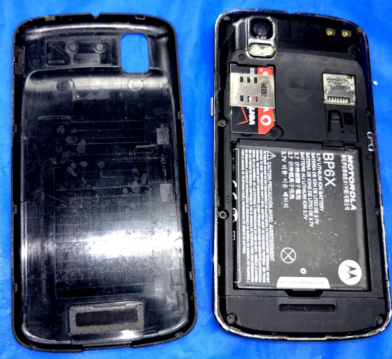 Motorola Droid Pro XT610 Smart Phone With Verizon Sim Card – READ