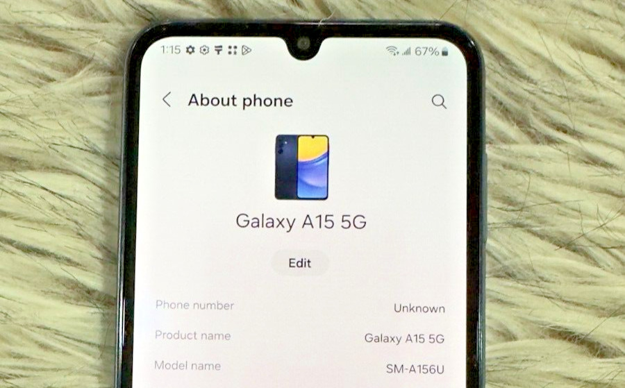 SAMSUNG GALAXY A156U A15 5G BLU KIT