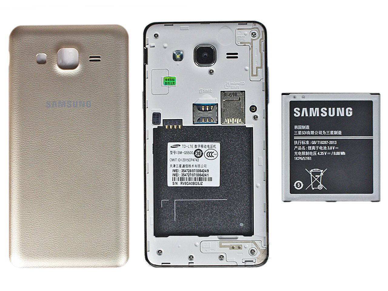 Unlocked Samsung Galaxy On5 G5500 2-SIM 8GB+1.5GB WIFI 4G Original SmartPhone