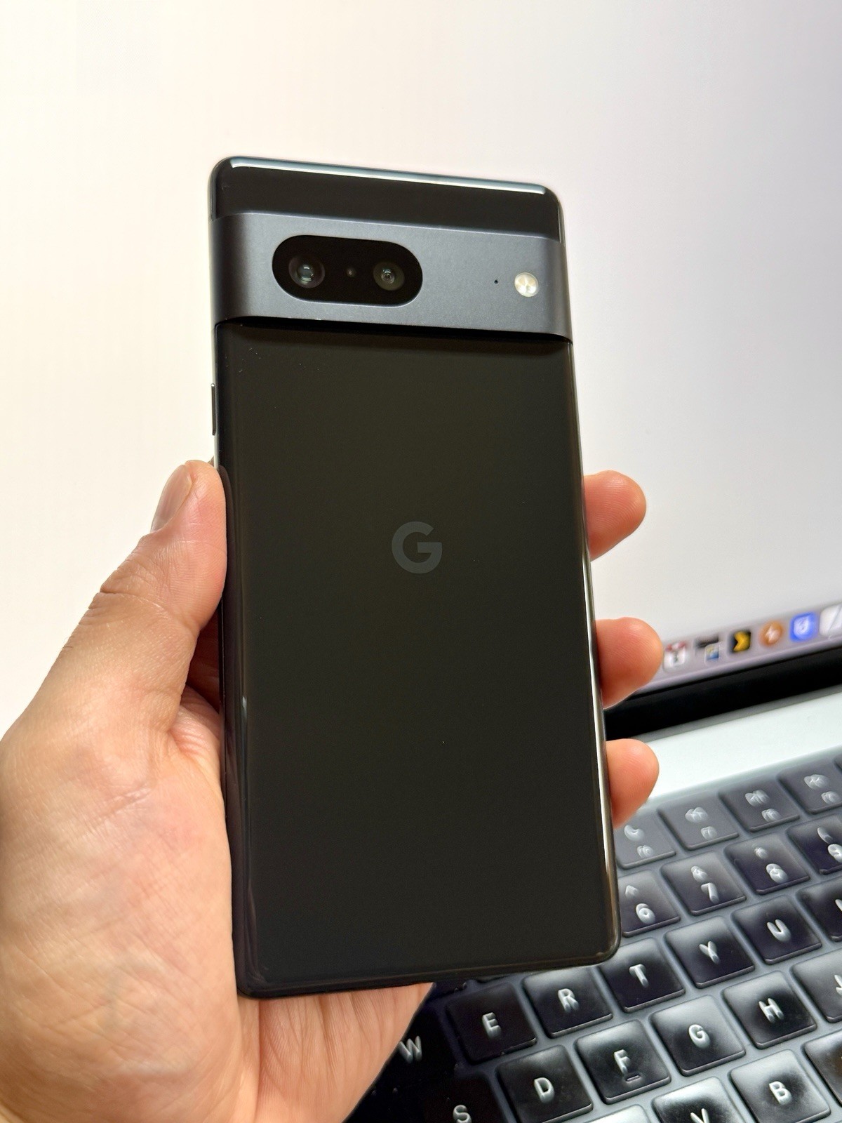 Google Pixel 7 Unlocked 128GB Obsidian / Black (Minor Image Retention) #23642